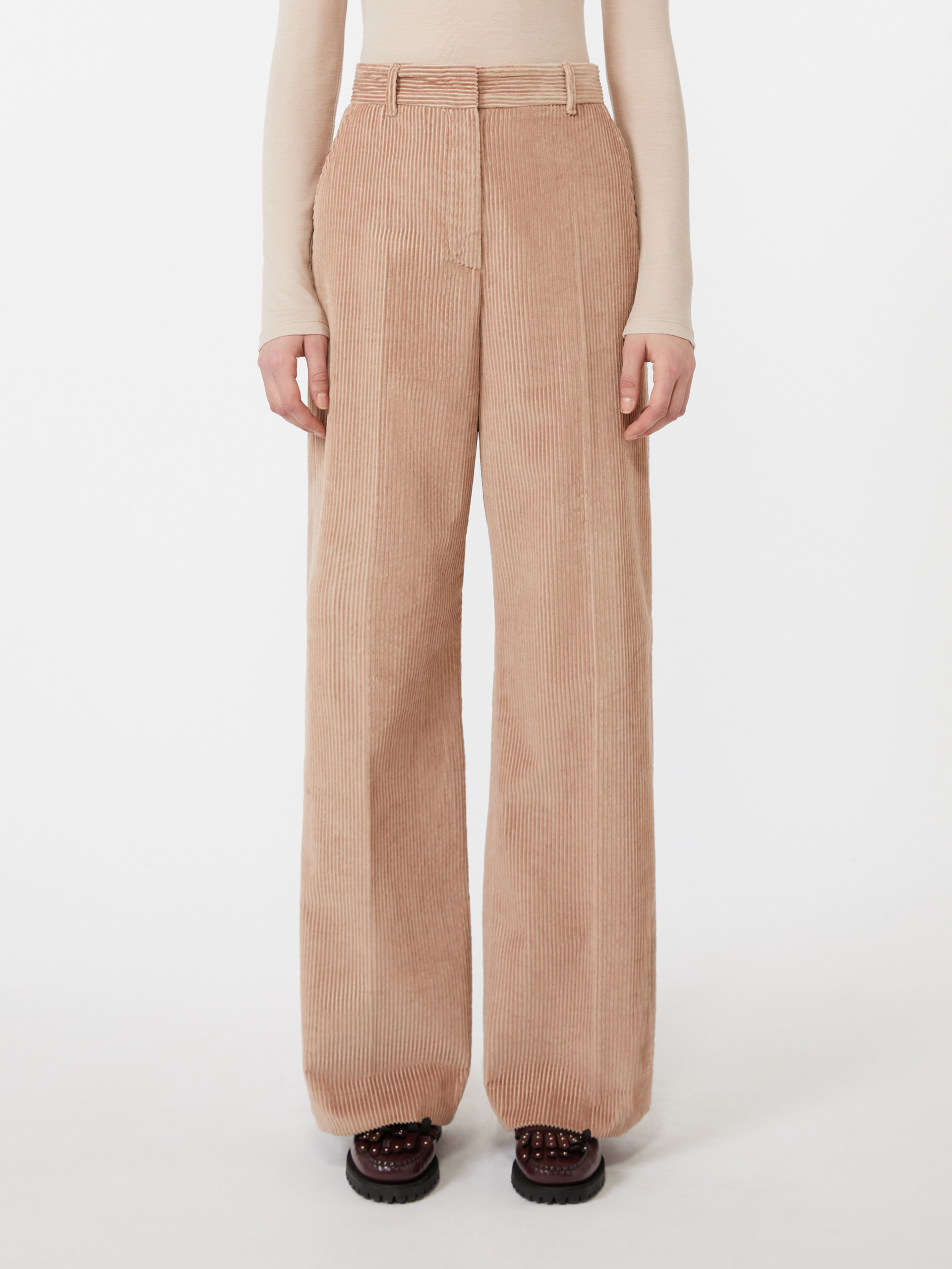 TANIA Wide-leg corduroy trousers - 3