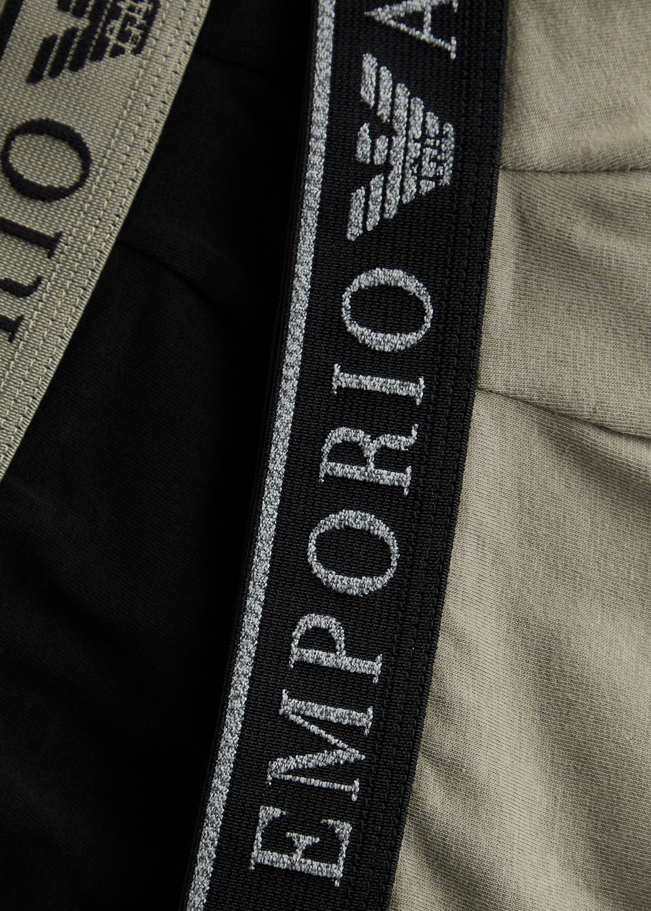 Emporio Armani Logo-jacquard Stretch-cotton Boxers - 2