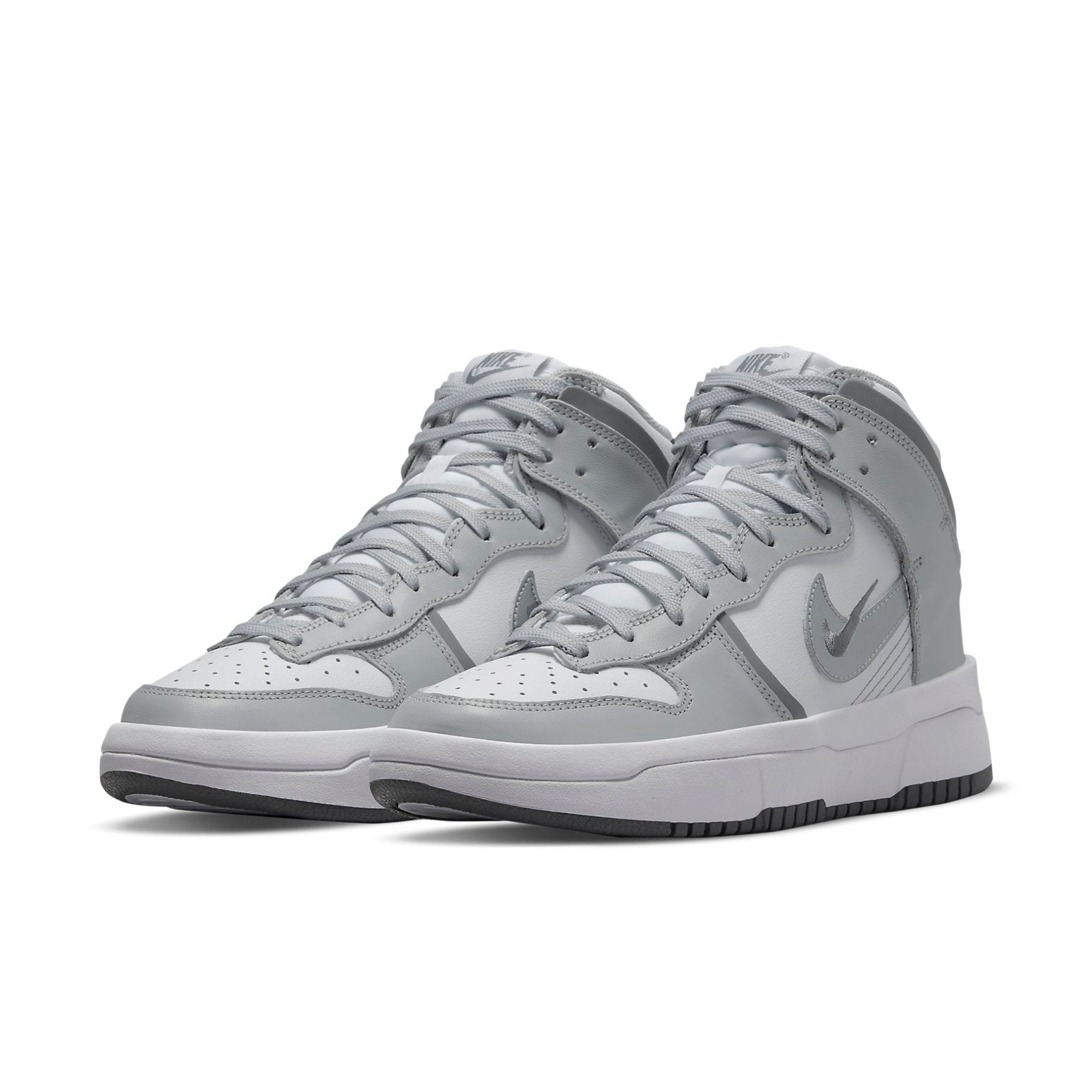 (WMNS) Nike Dunk High Up 'Light Smoke Grey' DH3718-106 - 5