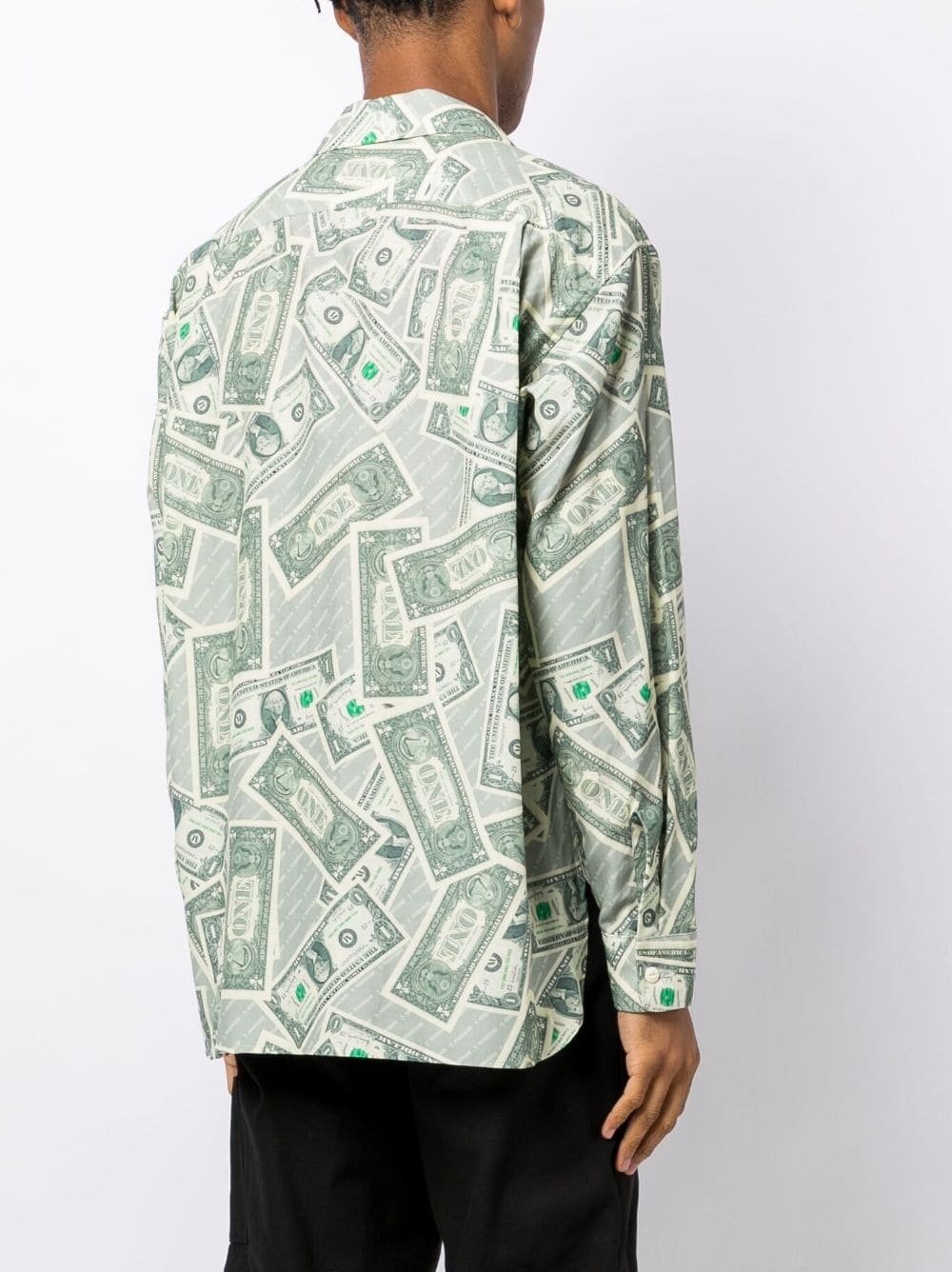 Dollar Bill long-sleeve shirt - 4