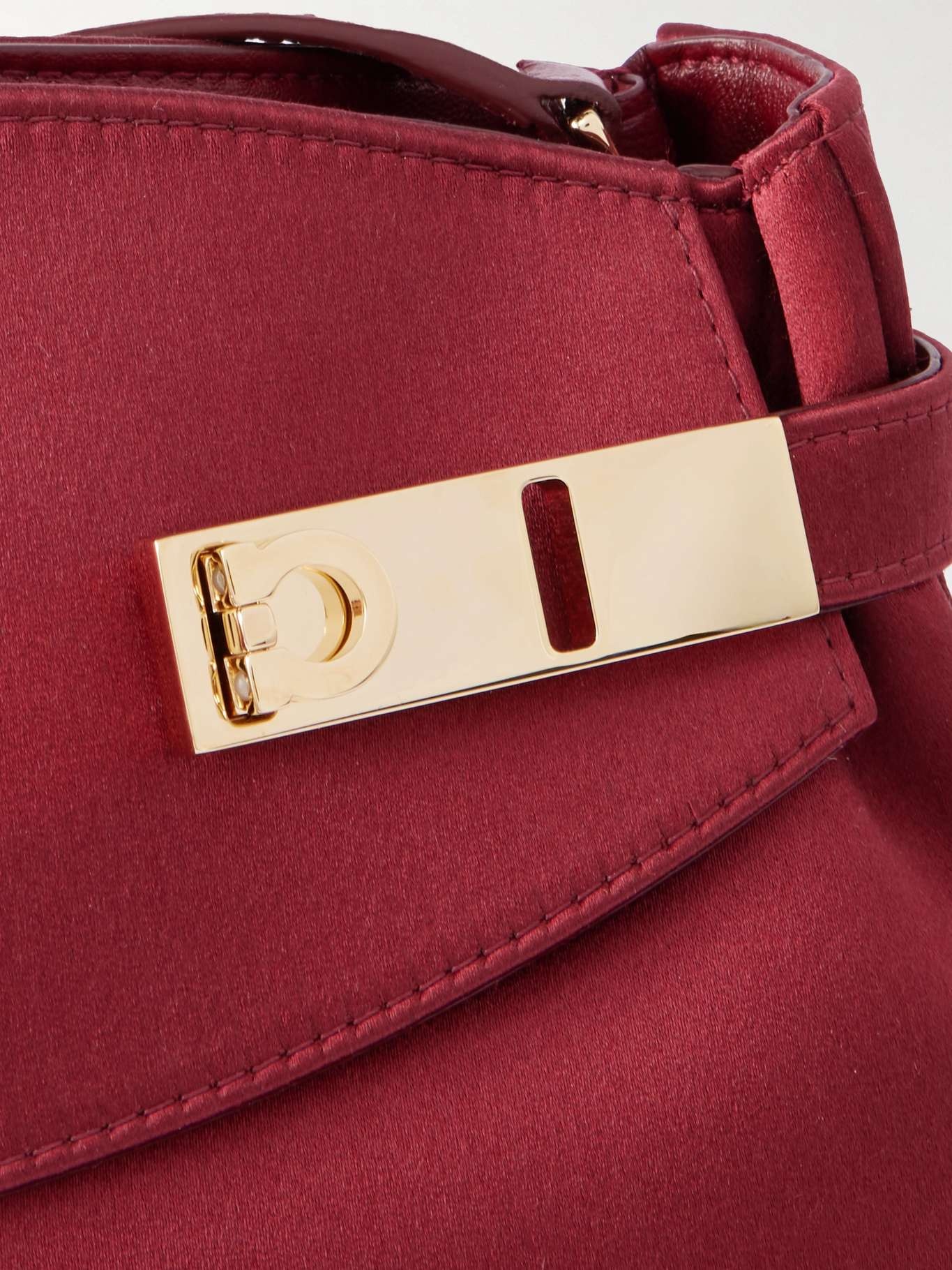 Hug satin shoulder bag - 4