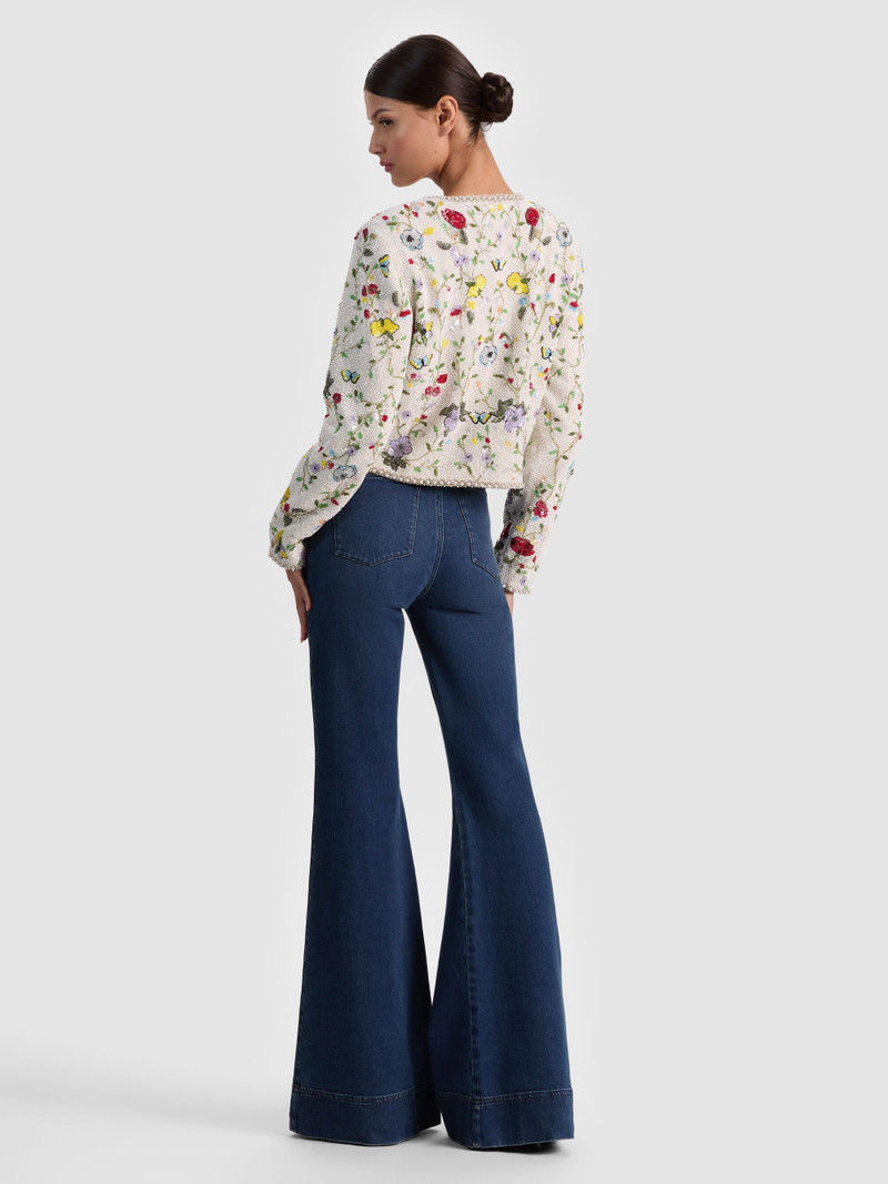 Alice + Olivia KIDMAN EMBELLISHED JACKET outlook