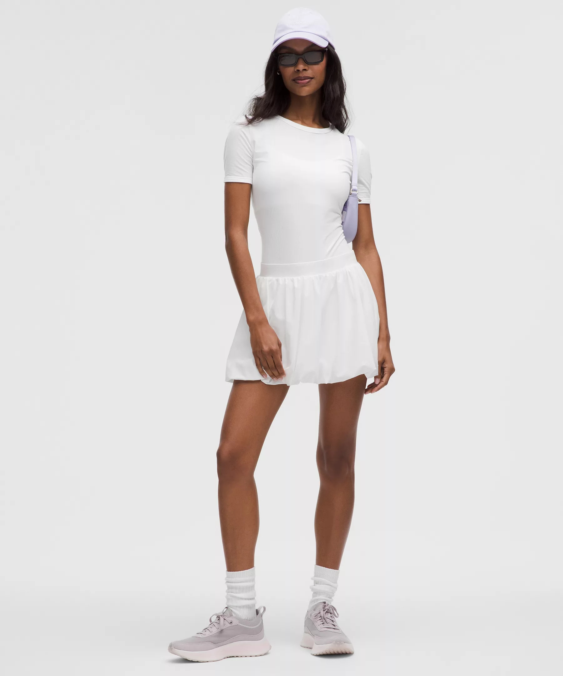 Stretch Cotton Ribbed Short-Sleeve Bodysuit - 2