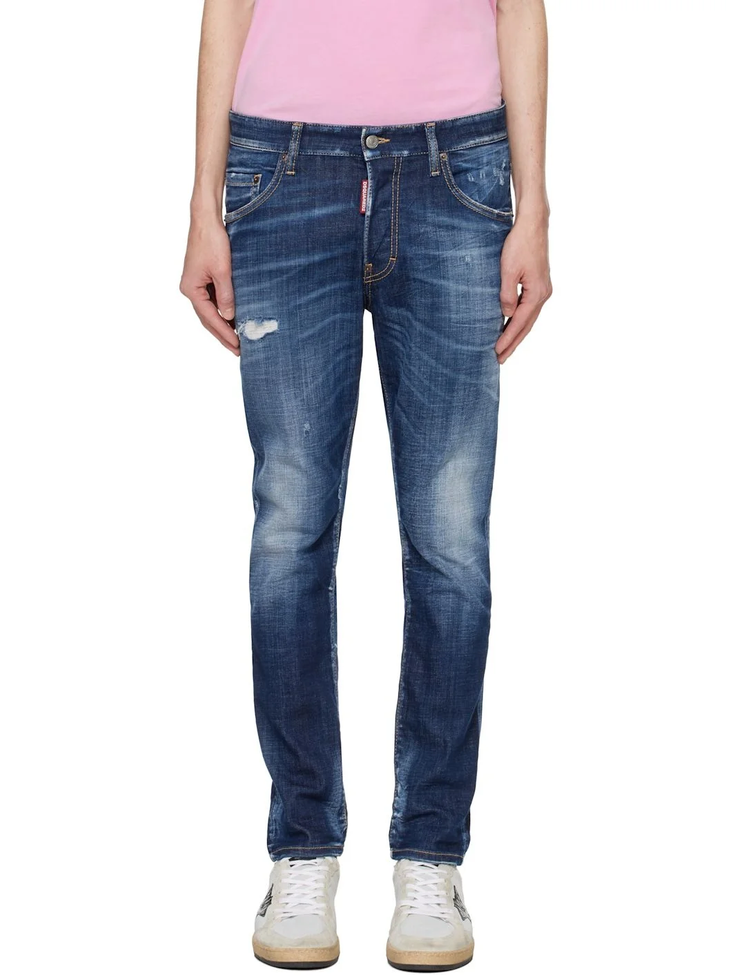 Navy Skater Jeans - 1