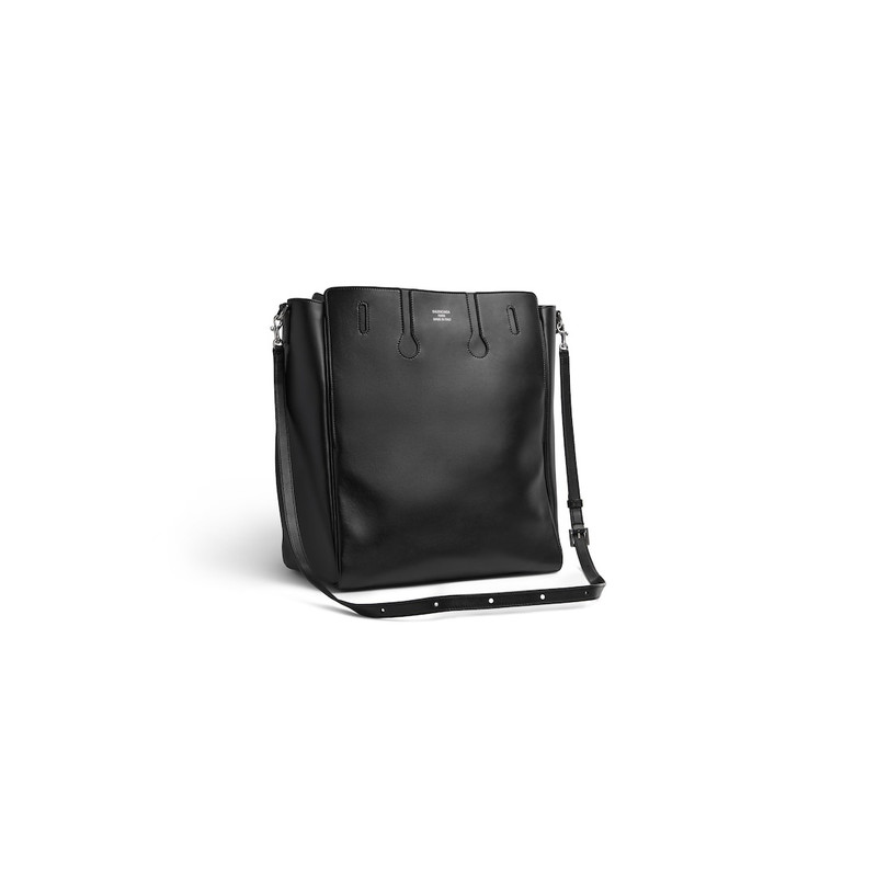Men's Bel Air Hobo Messenger Bag in Black 3