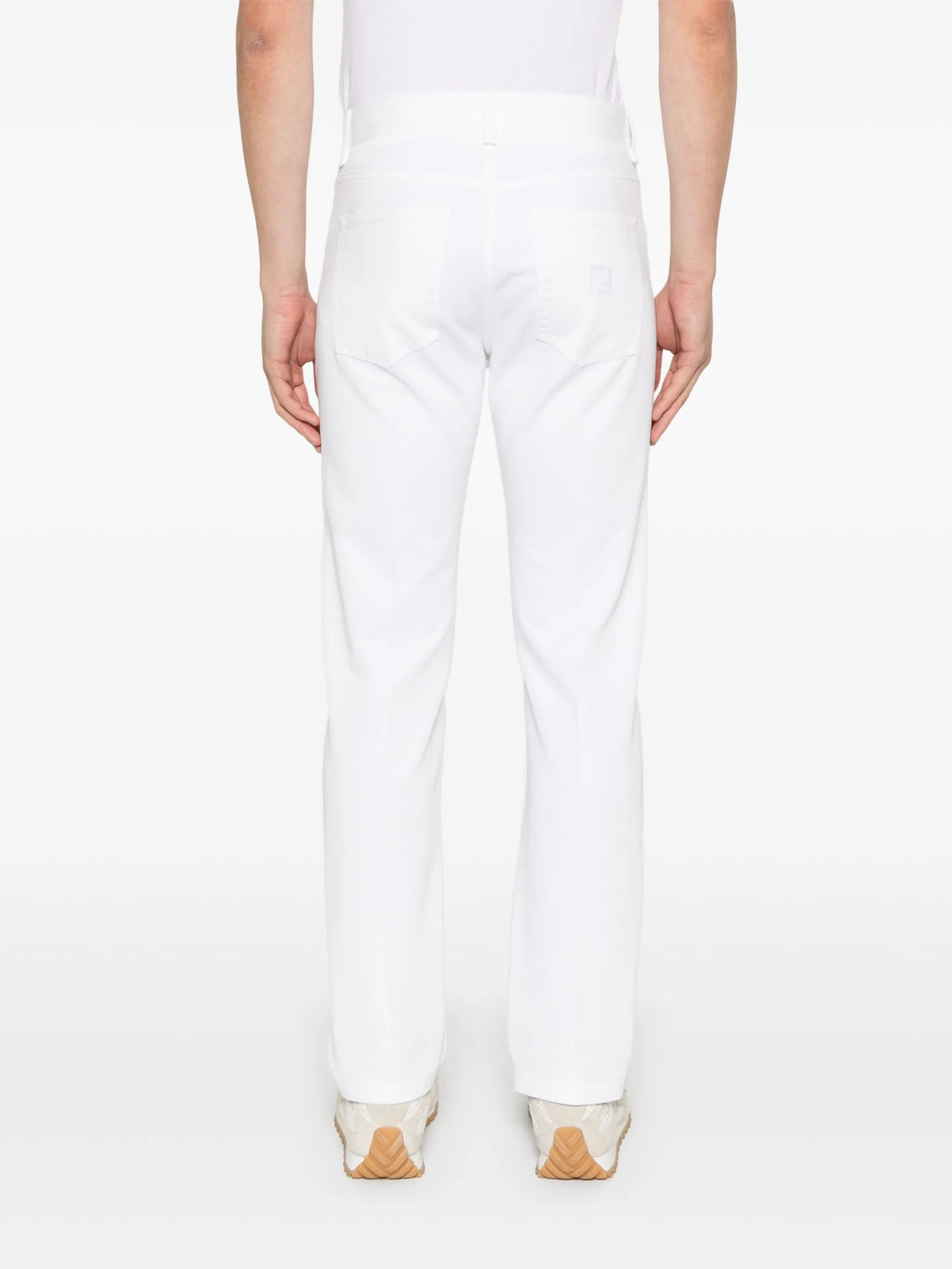 FF-embroidered Jeans - 4