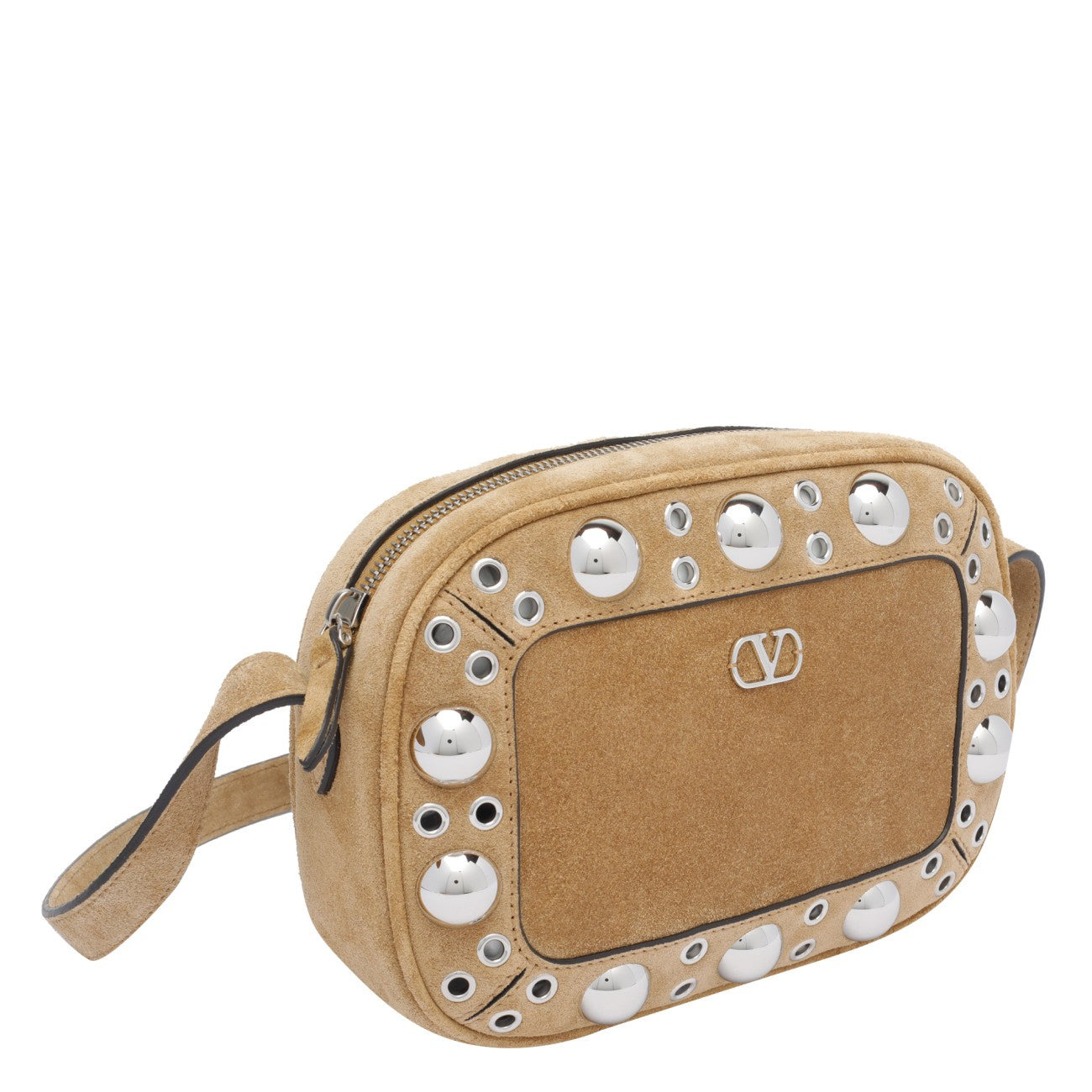 Valentino Garavani Men Suede Nellcote Crossbody Bag - 2