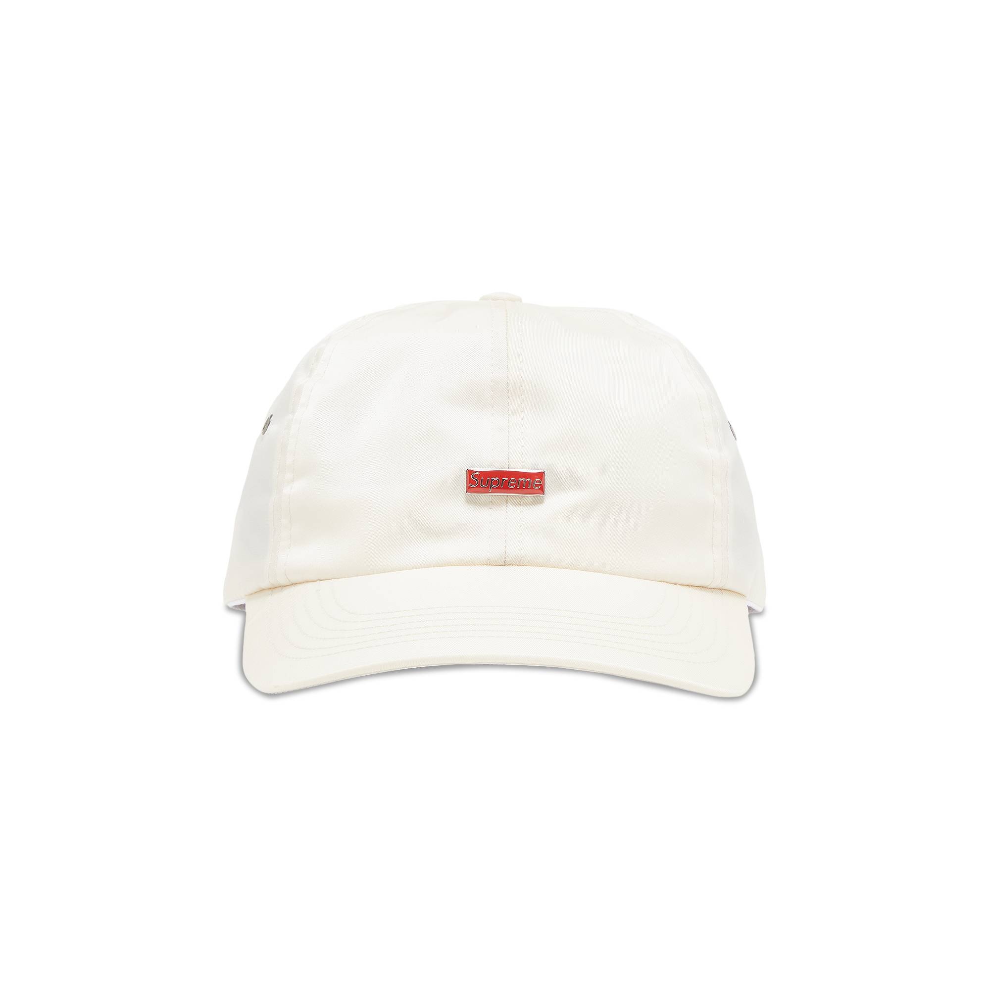 Supreme Enamel Logo 6-Panel 'Stone' - 1