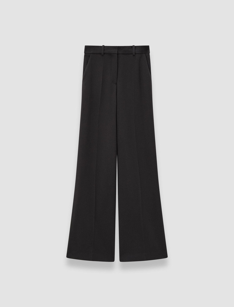 Alana Flannel Wool Trousers 1