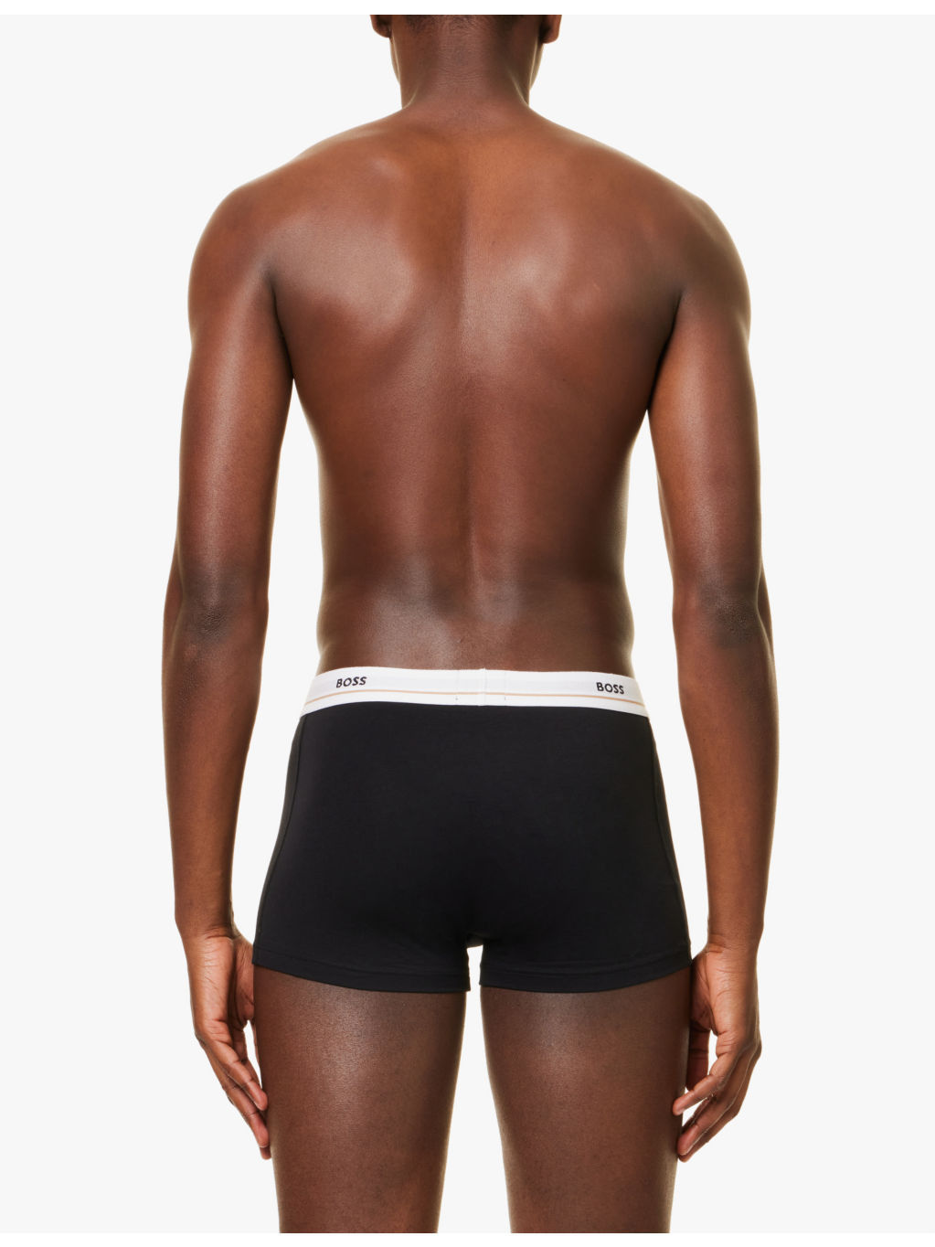 Branded waistband stretch-cotton boxer trunks - 3
