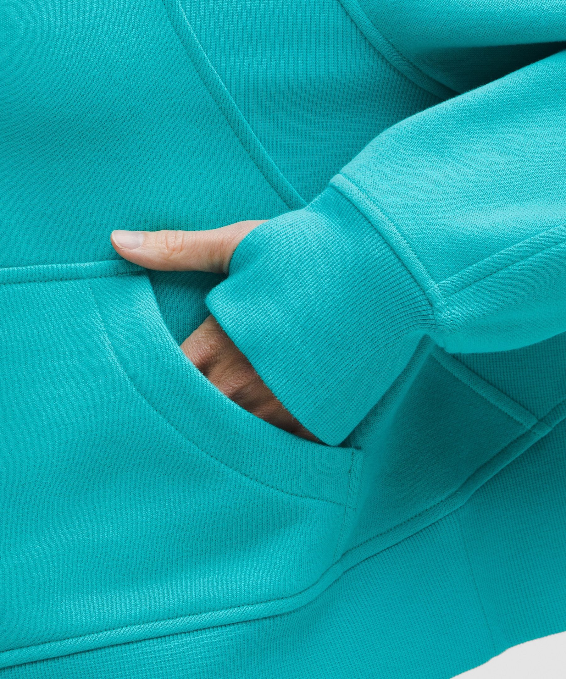 Scuba Oversized Half-Zip Hoodie - 5