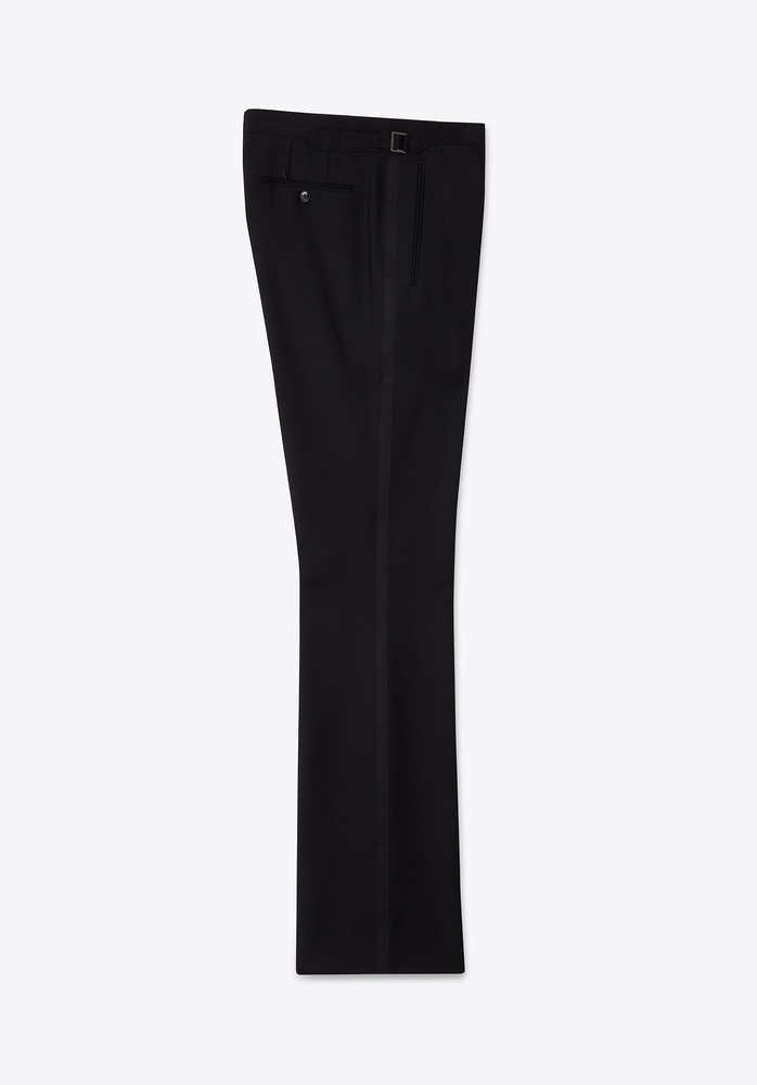 TROUSER 77 BLACK TUX WOOL - 3