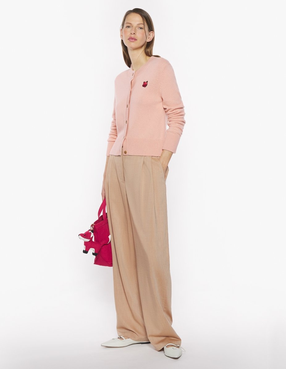 CNY BOLD FOX HEAD REGULAR CARDIGAN - 2