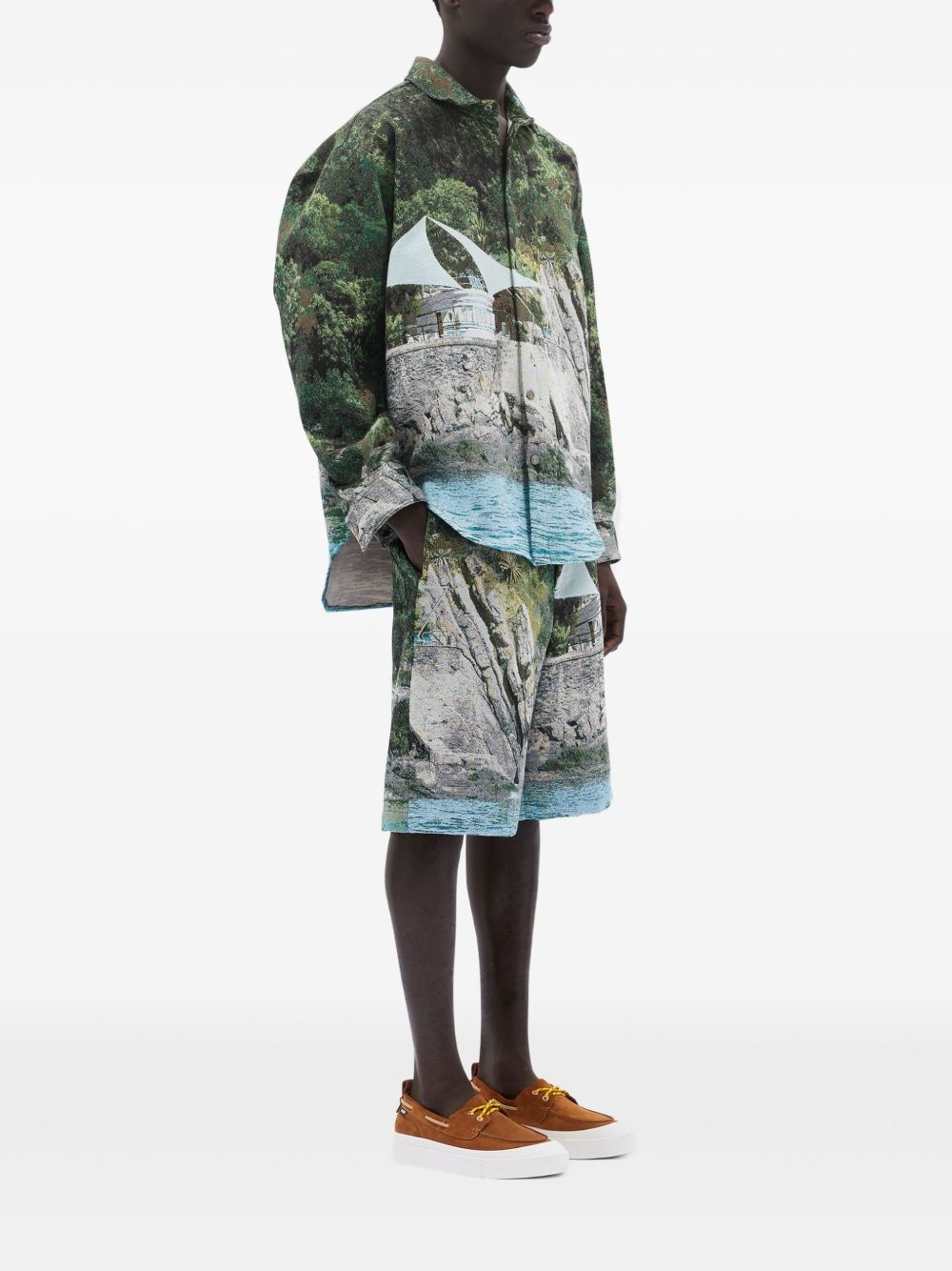 La Vedetta-print shorts - 3
