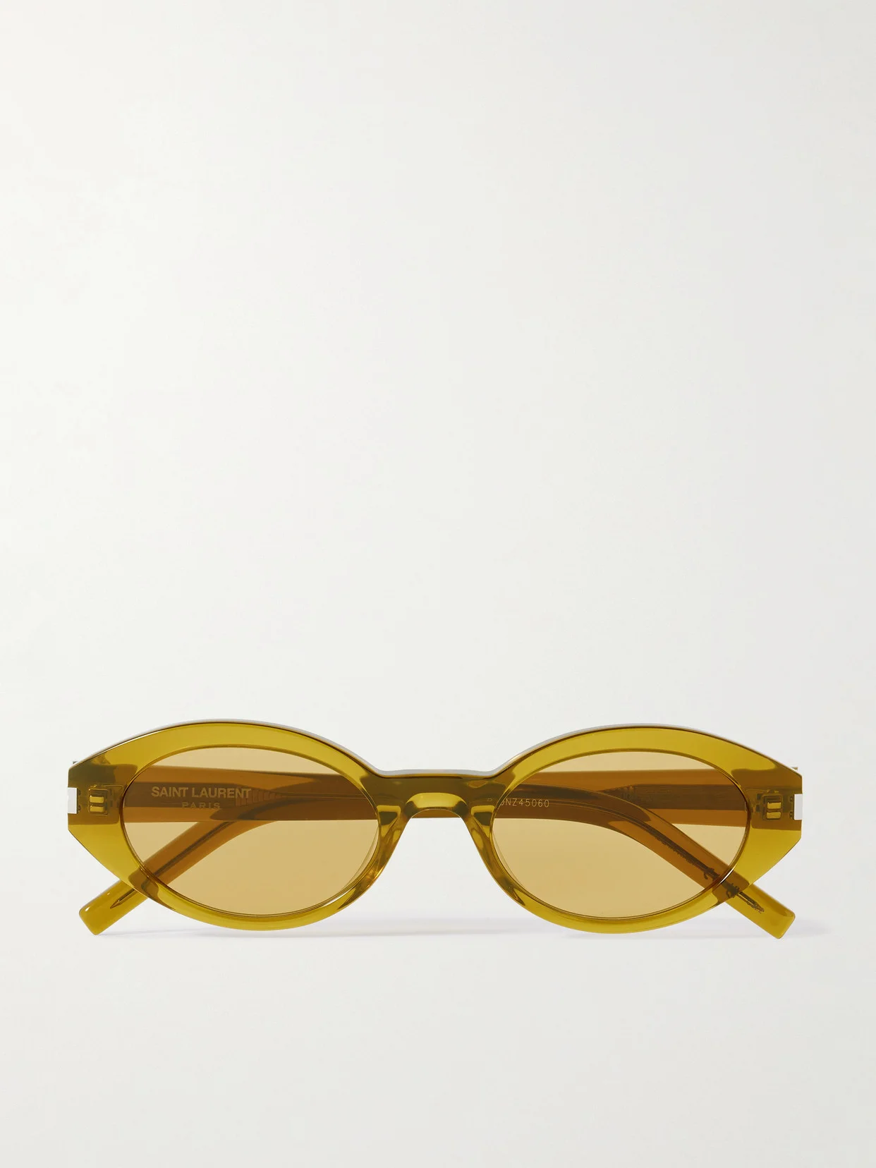 Oval-frame Acetate Sunglasses - 1
