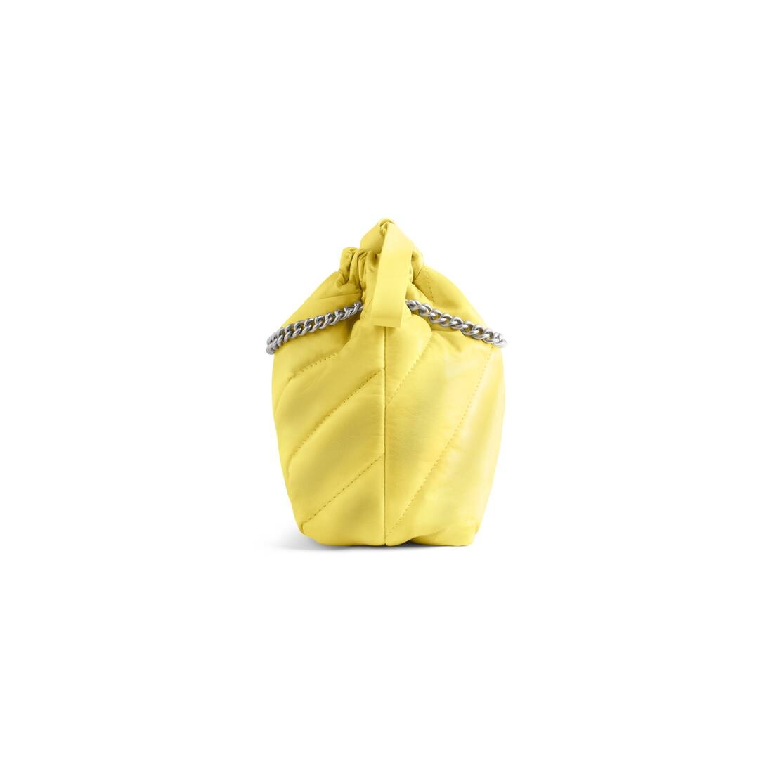 Women's Crush Xs Tote Bag Sprayed Quilted in Yellow - 3