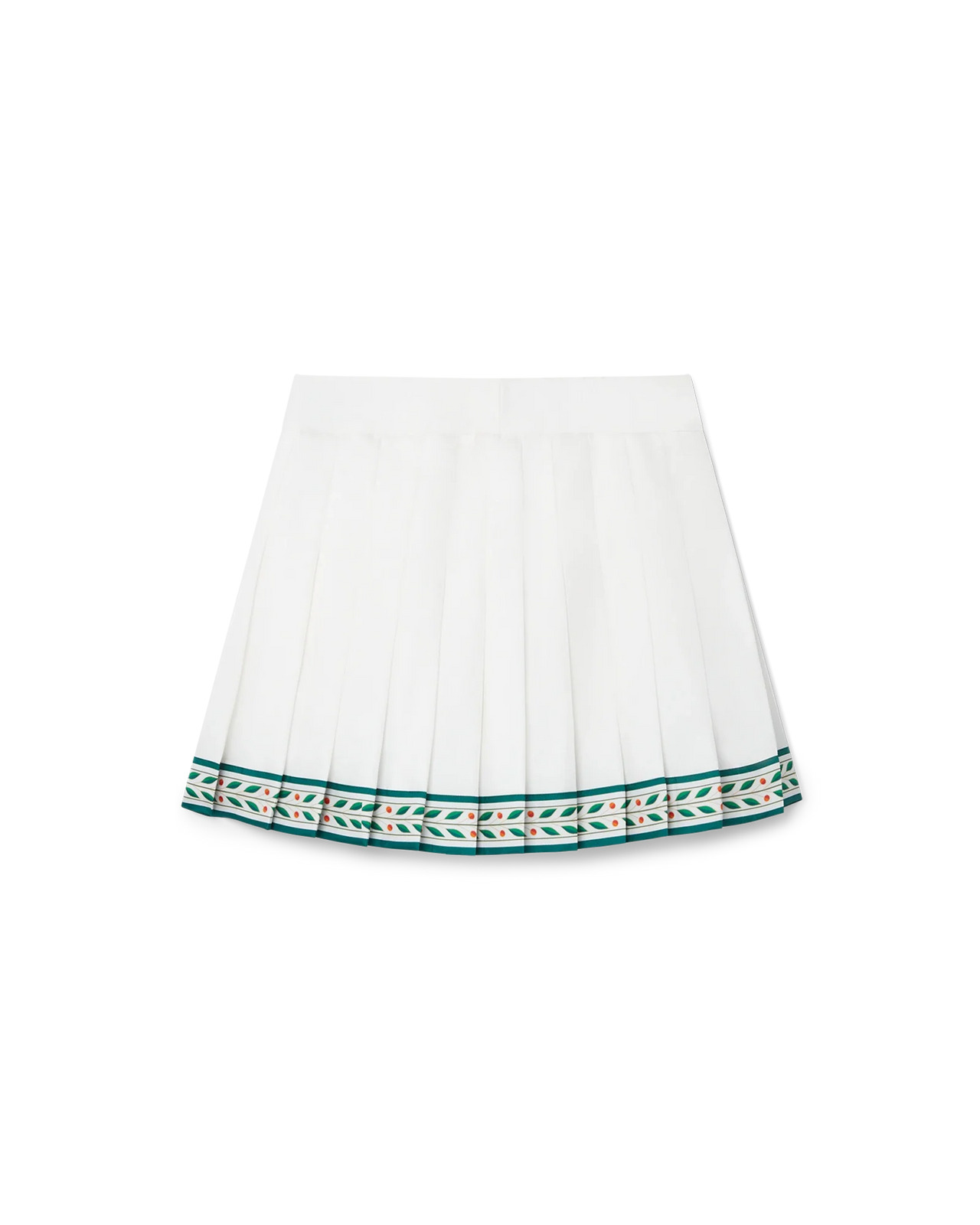 Laurel Silk Tennis Mini Skirt | Casablanca Paris - 2