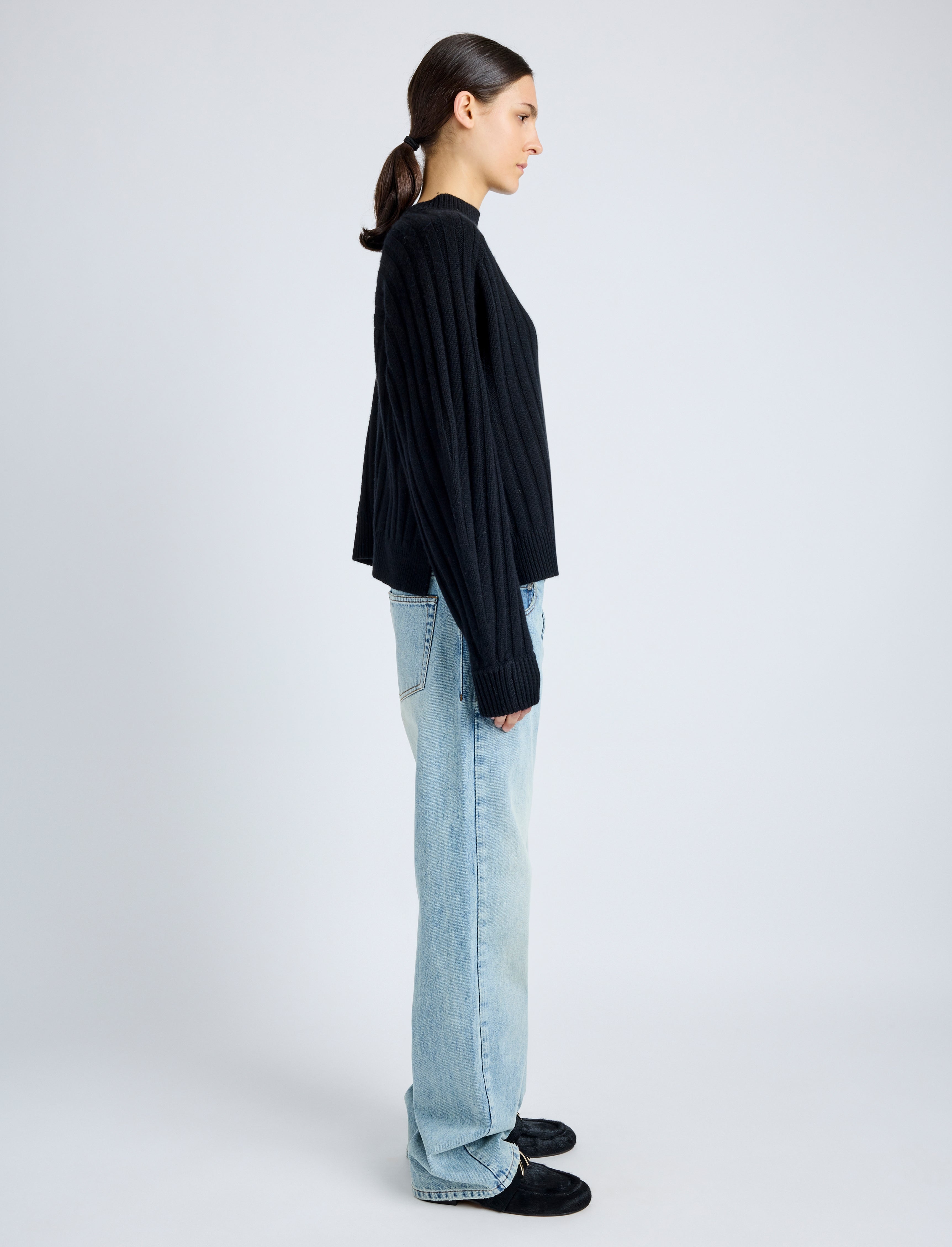 Delta Top in Cashmere Blend - 4