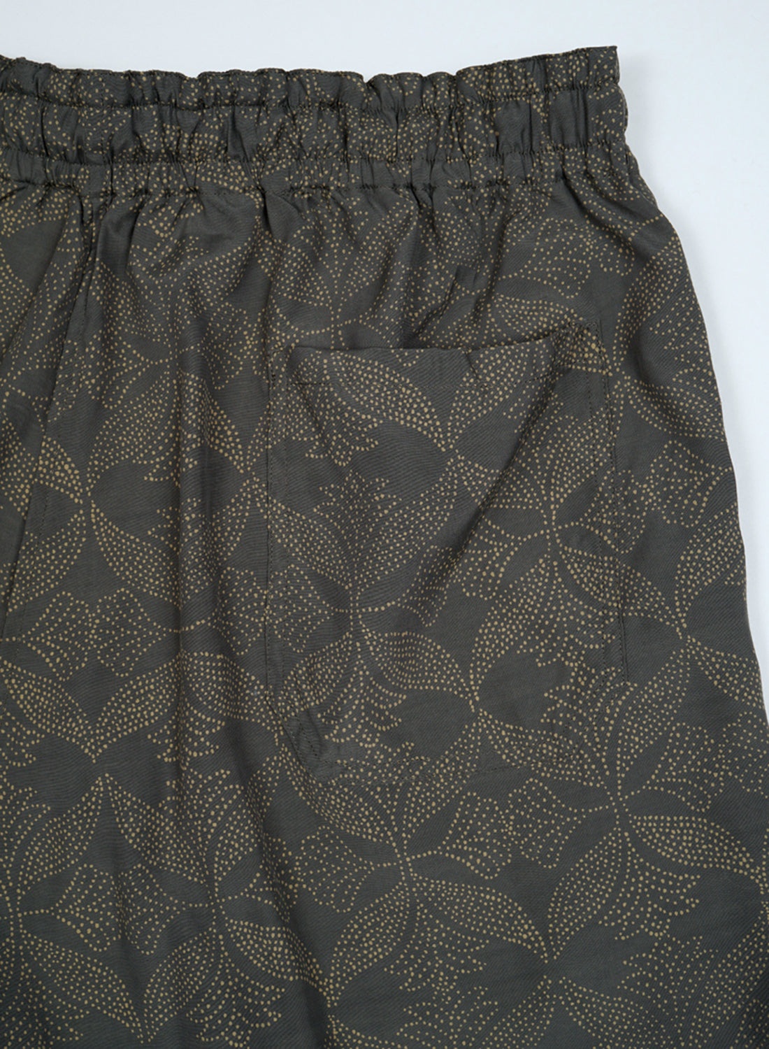 Utility Shorts Gujarat Print in Grey - 7