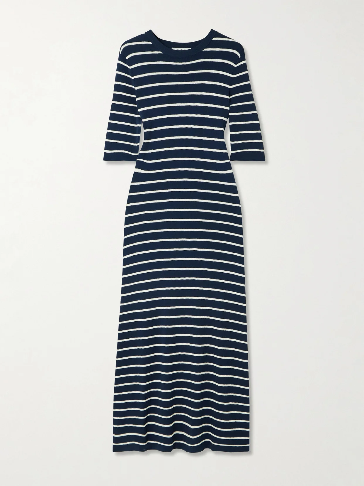 Kitty Striped Jersey Midi Dress - 1