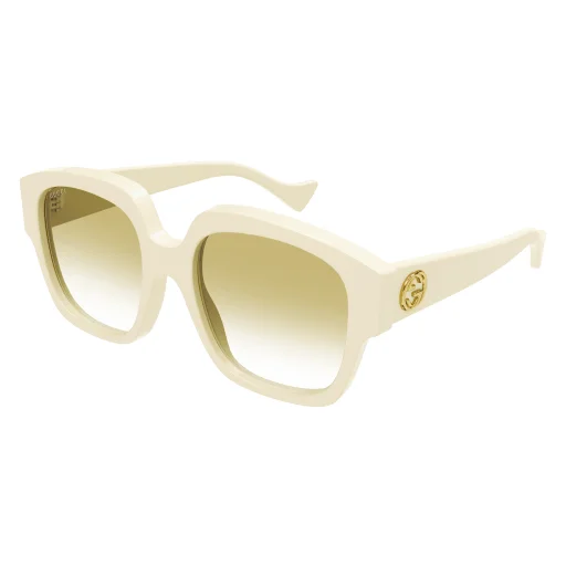 GG Retro Geometric Sunglasses - 1