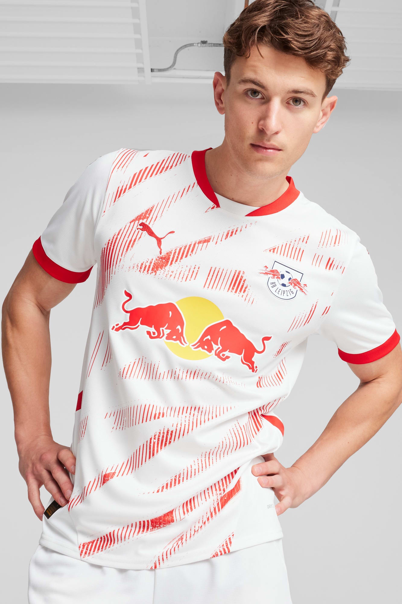 RB Leipzig 24/25 Men's Replica Home Soccer Jersey - 3