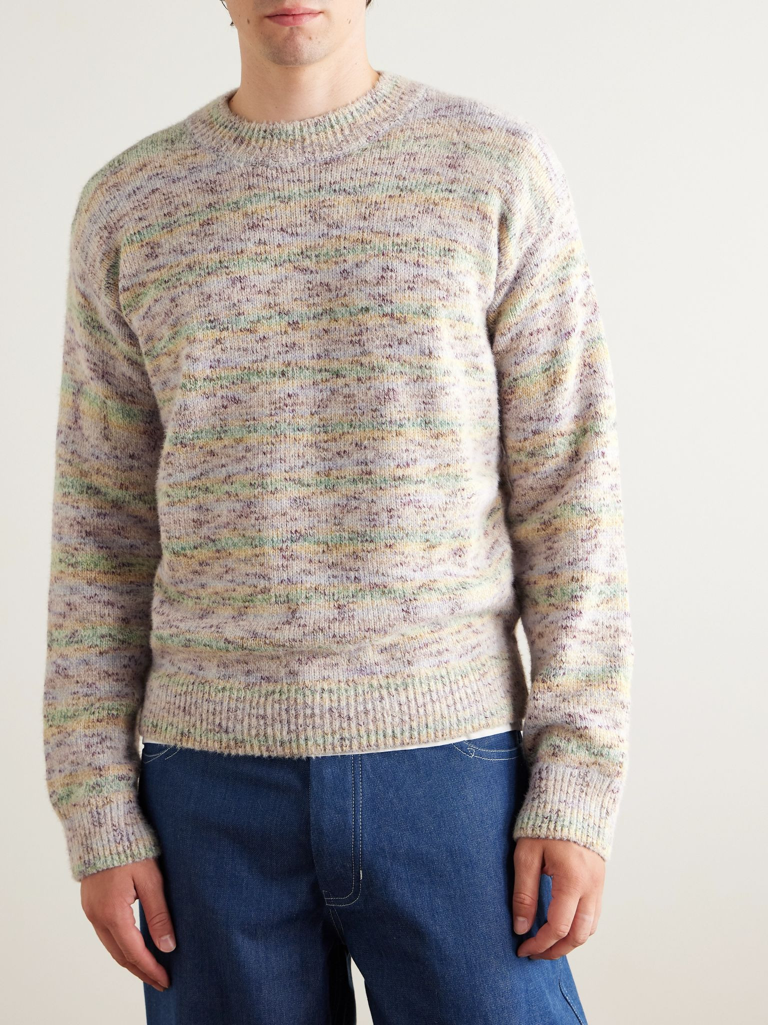 Bastian Wool Sweater Beige - 3