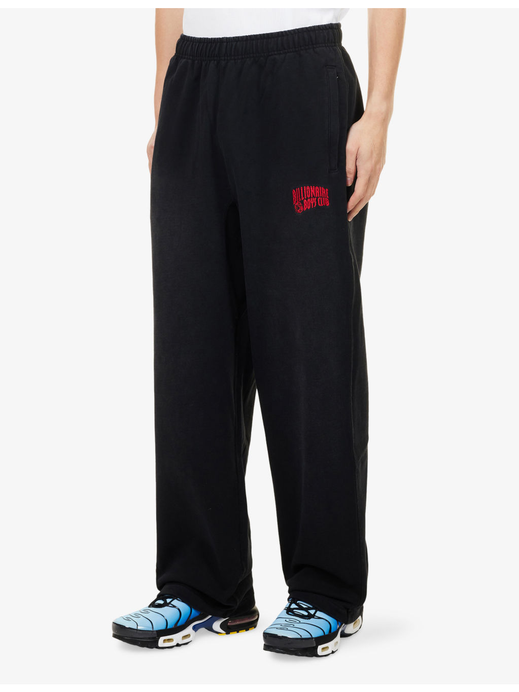 Over Arch Logo-Print Cotton-Jersey Joggers - 3