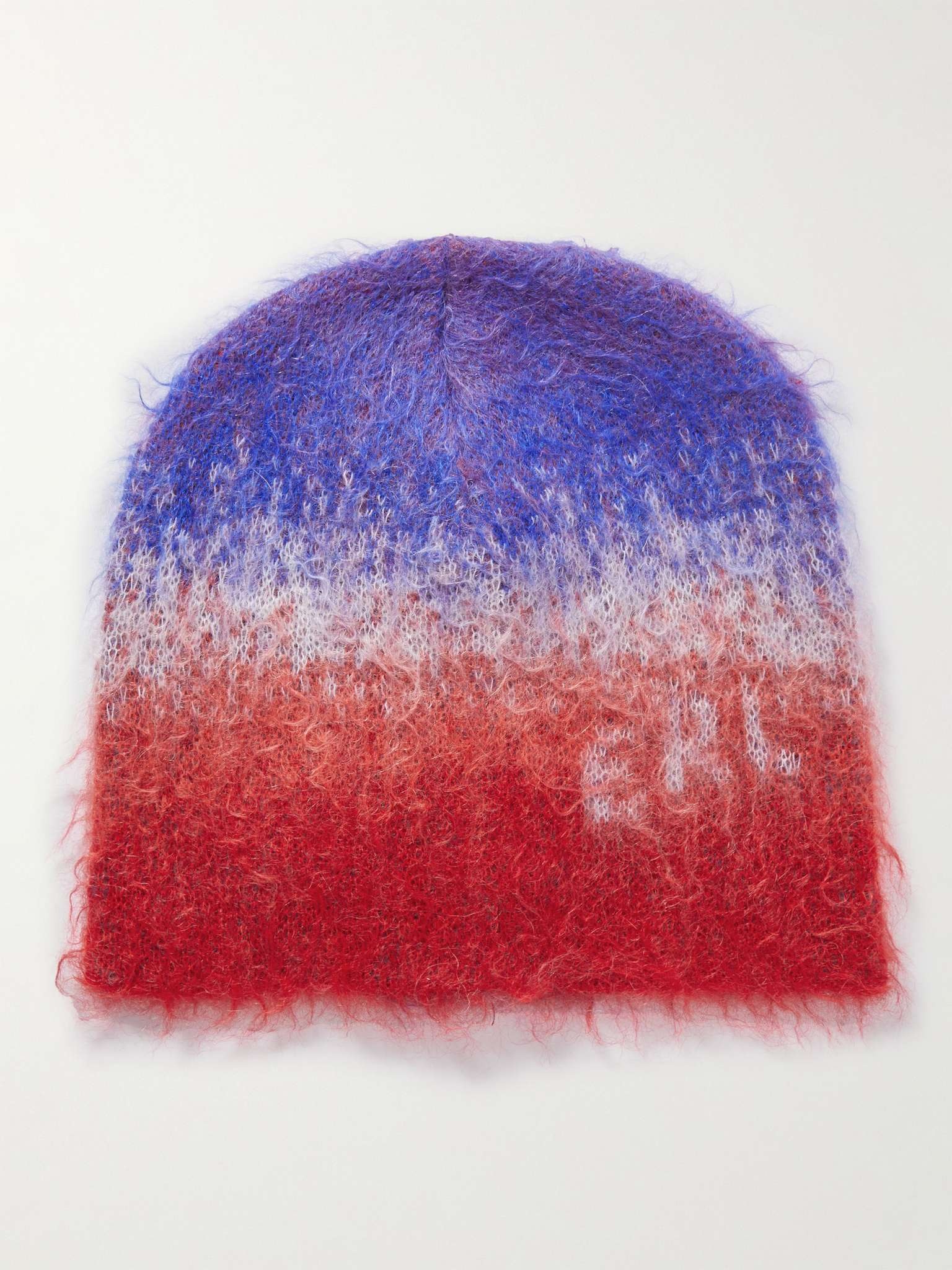 Dégradé Brushed Mohair-Blend Beanie - 1