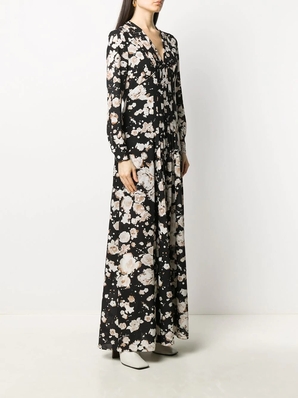 floral maxi dress - 3