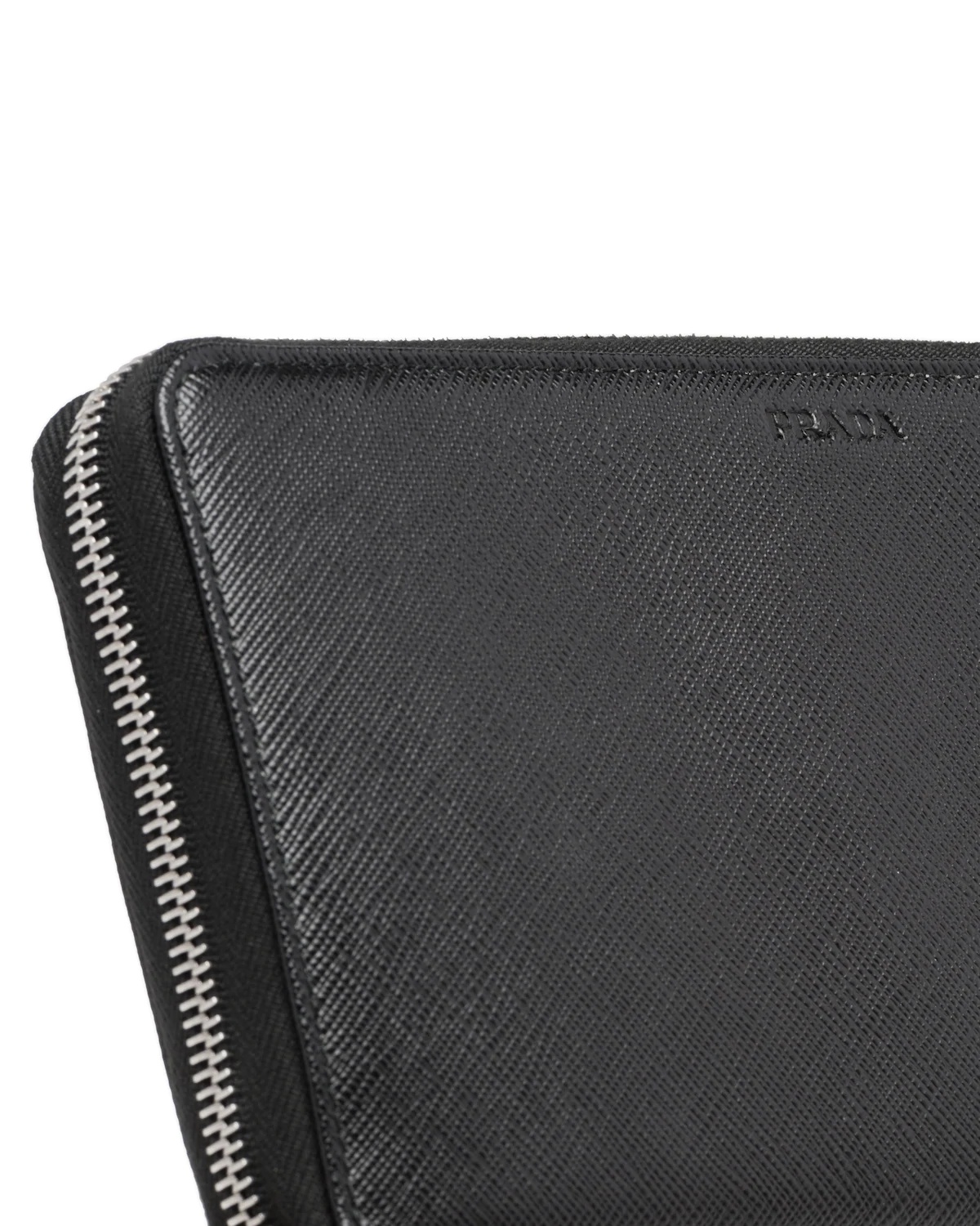 Saffiano Leather  Zip Around Wallet - 6