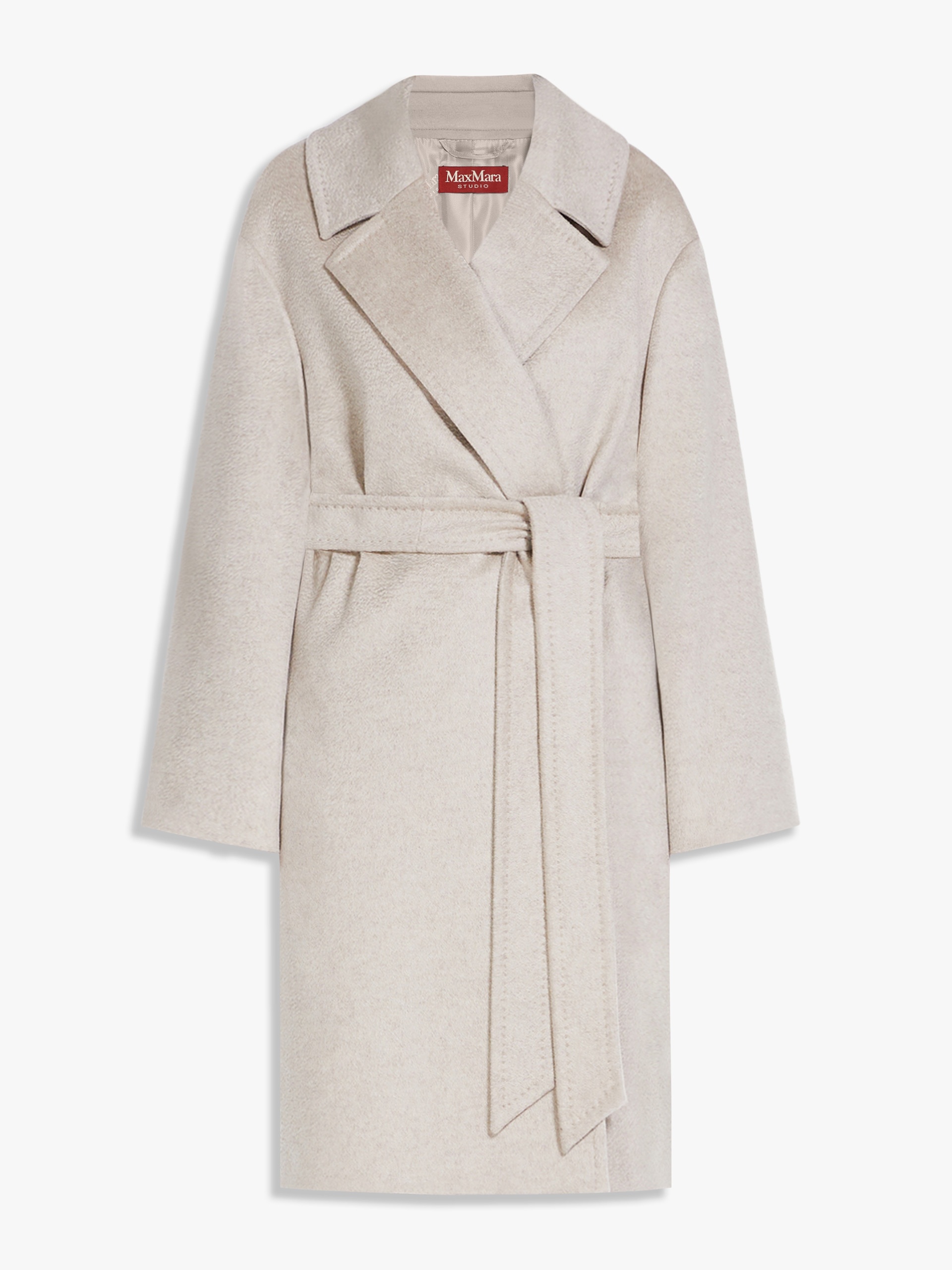 Tigre Max Mara Studio Robe Max Mara TIGRE Wool Robe Coat REVERSIBLE