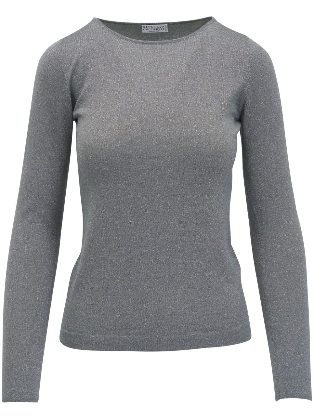 sparkling cashmere silk jumper - 1