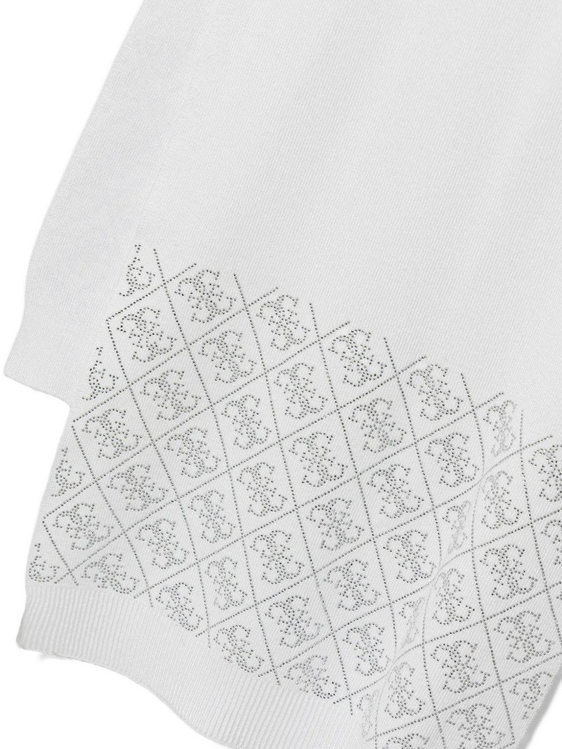 GUESS USA rhinestone-patterned scarf outlook