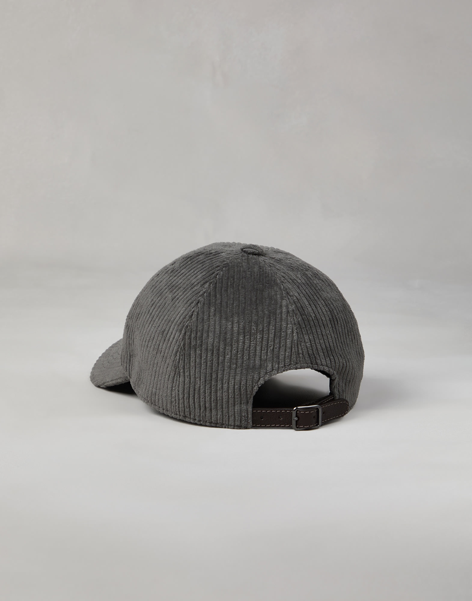 Comfort cotton corduroy baseball cap with shiny band - 2