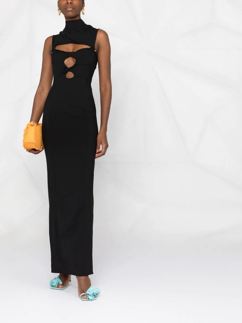cut-out detail maxidress - 2