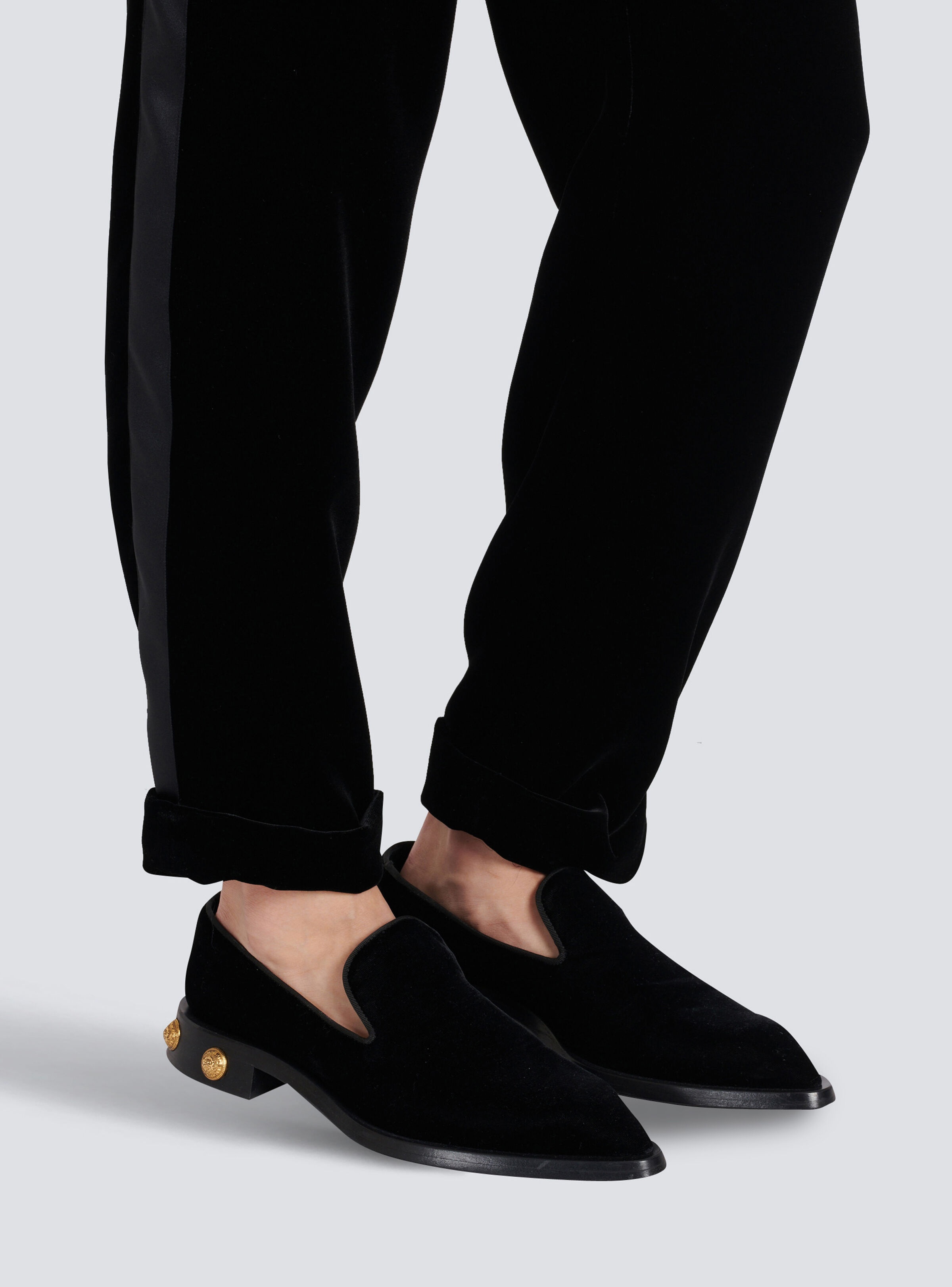 Velvet Coin loafers - 8