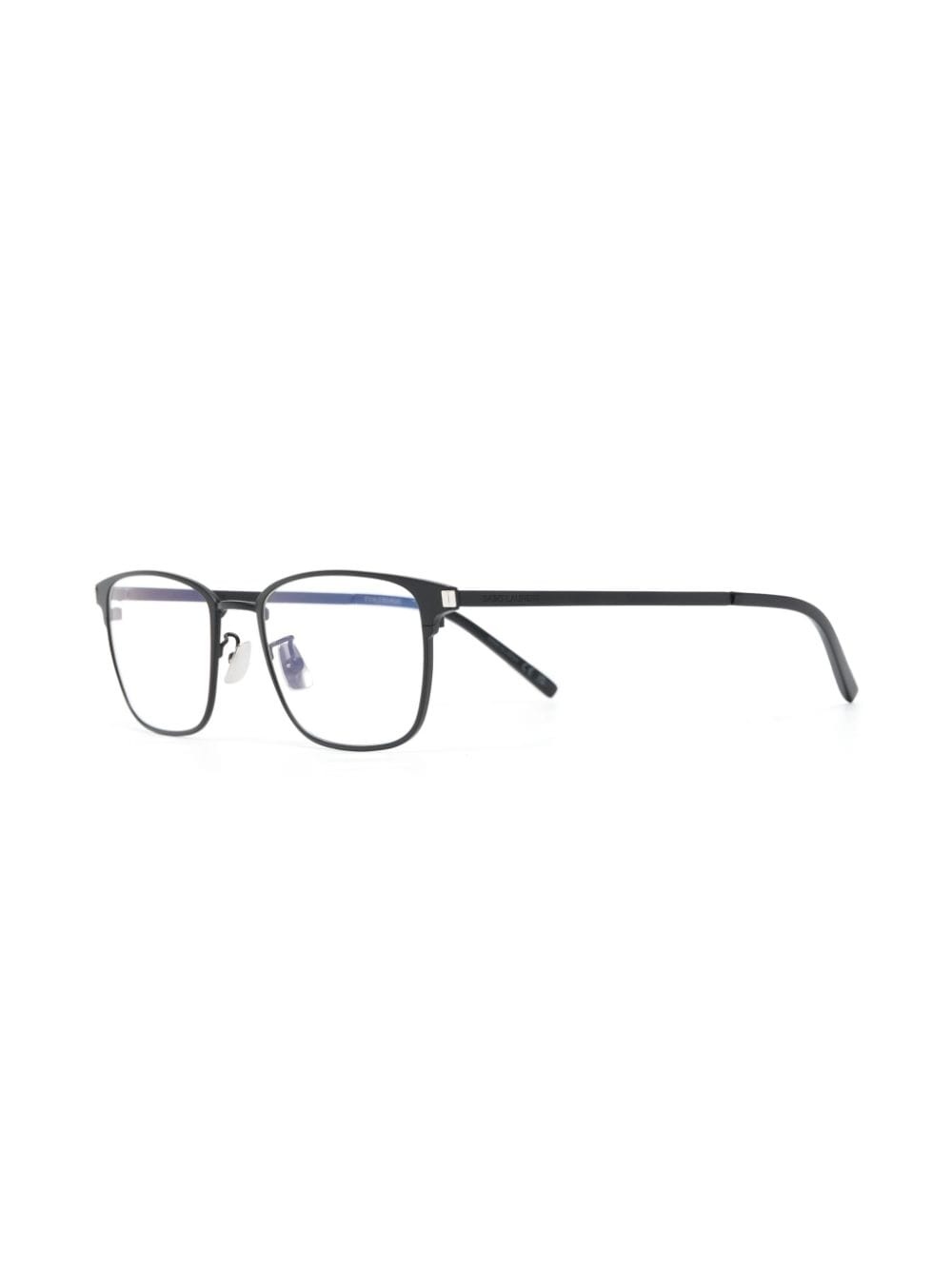 square-frame glasses - 2