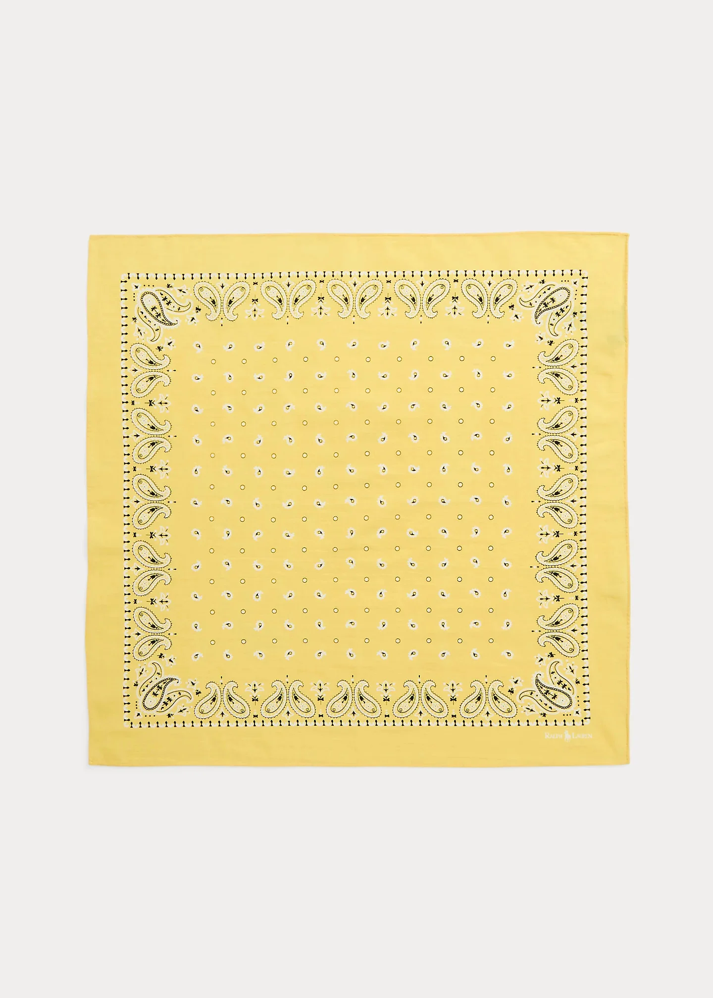 Paisley Cotton Bandanna - 1