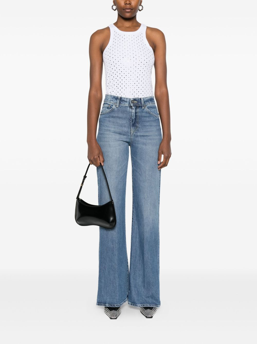 embellished sleeveless top - 2