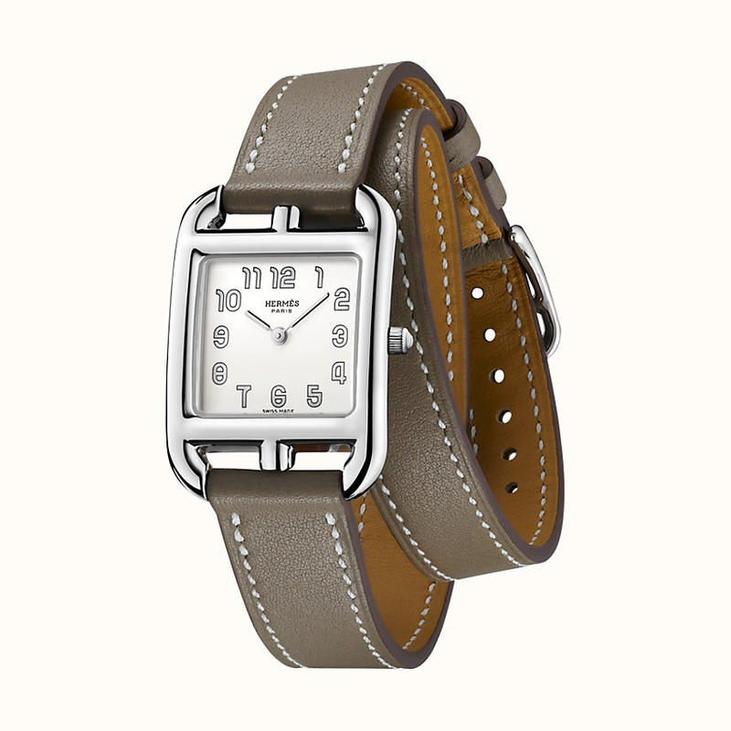 Hermès Cape Cod watch, 23 x 23 mm outlook