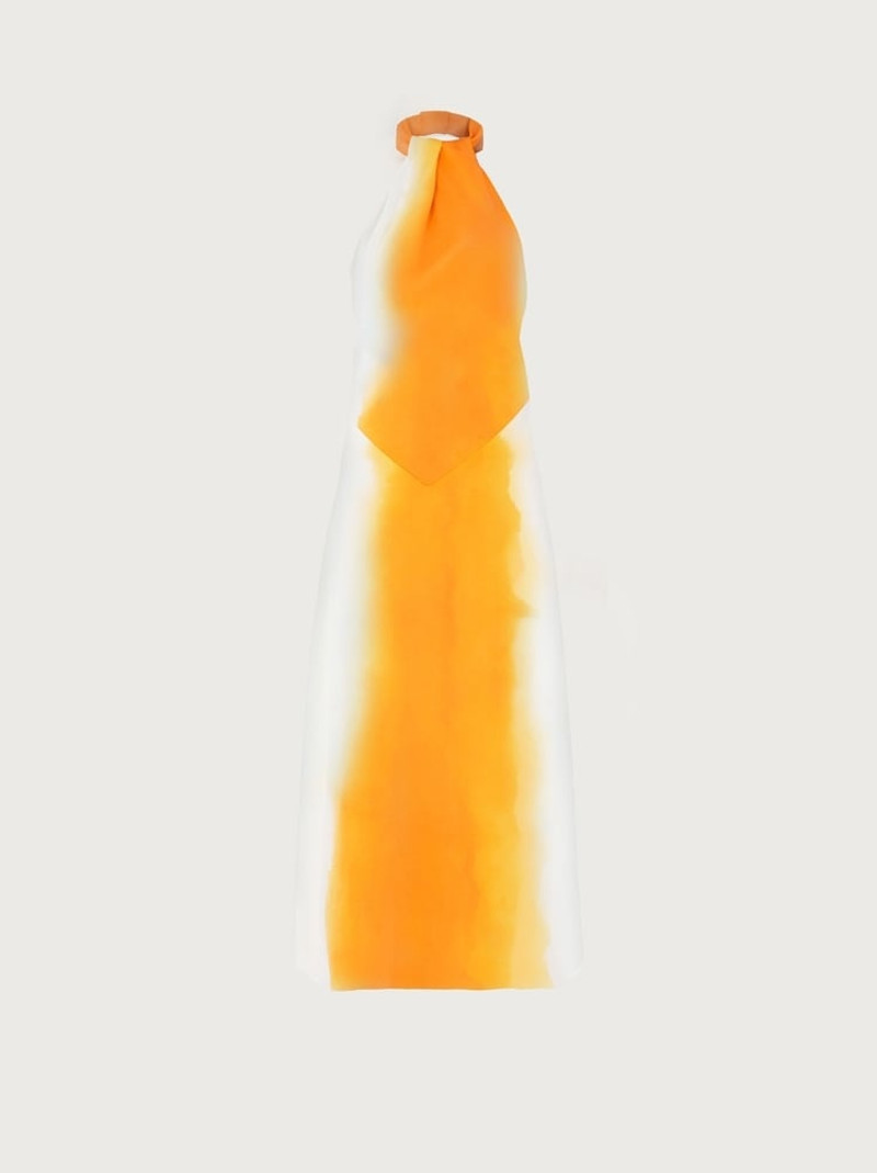 SUNSET PRINT DRESS - 1