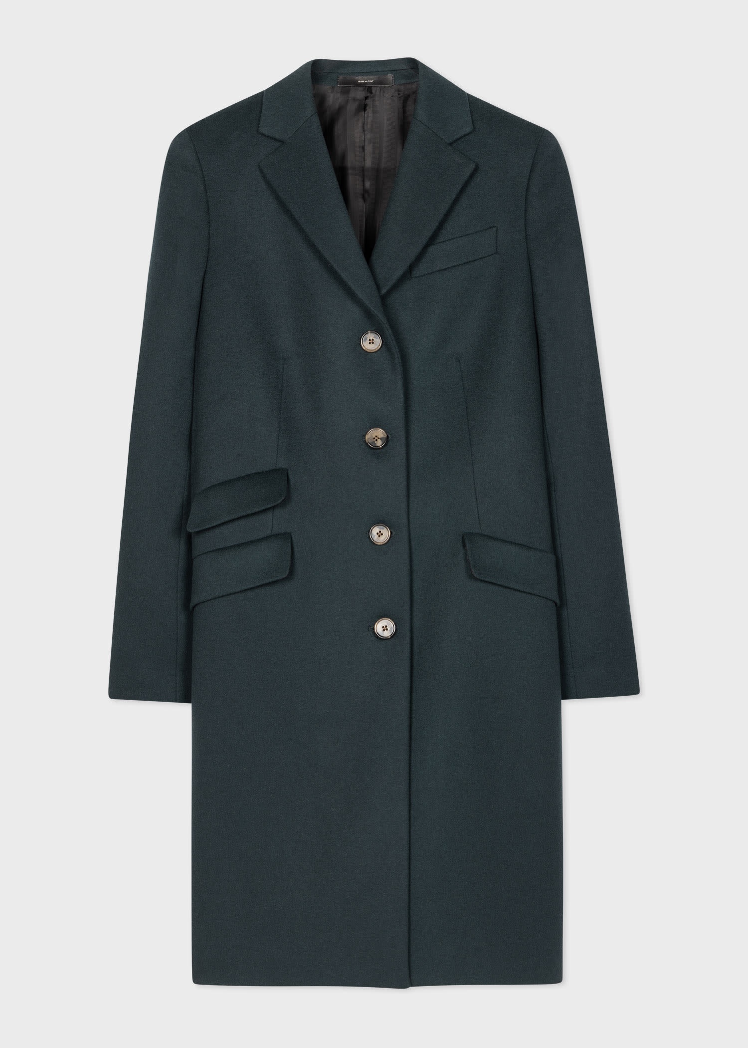 Wool-Cashmere Epsom Coat - 1