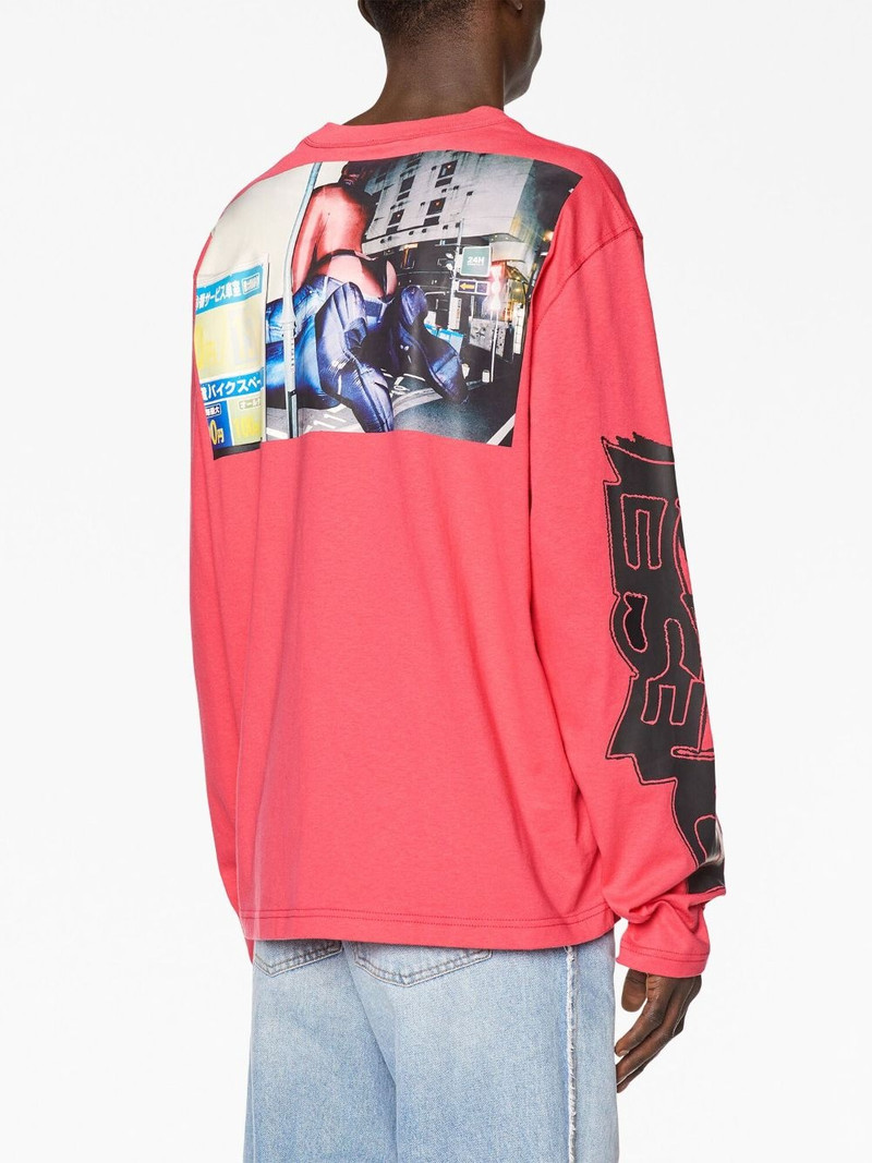 photograph-print long-sleeve T-shirt 4