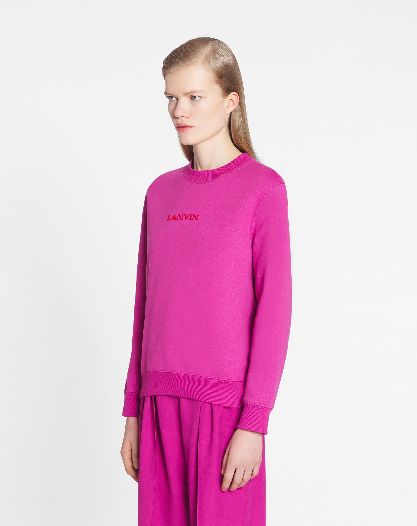 LANVIN EMBROIDERED SWEATSHIRT - 3