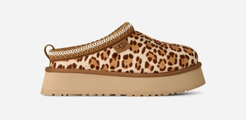 ® Women's Tazz Plains Cow Hair Slippers in Felicity Leopard Jasmine - 1