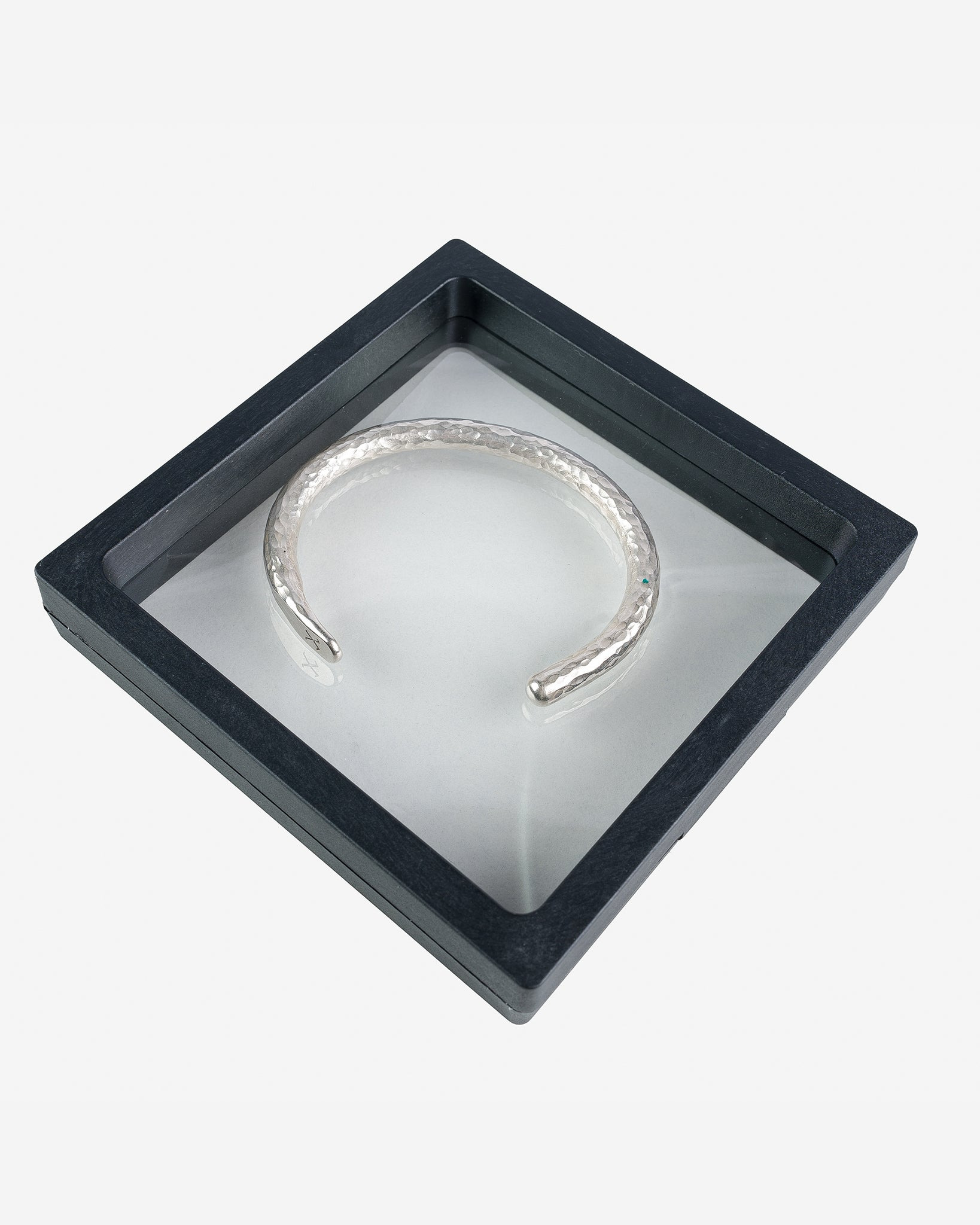 OGL-HHAM-BANGLE-SIL OGL - Hand Hammered Bracelet - Sterling Silver - 4
