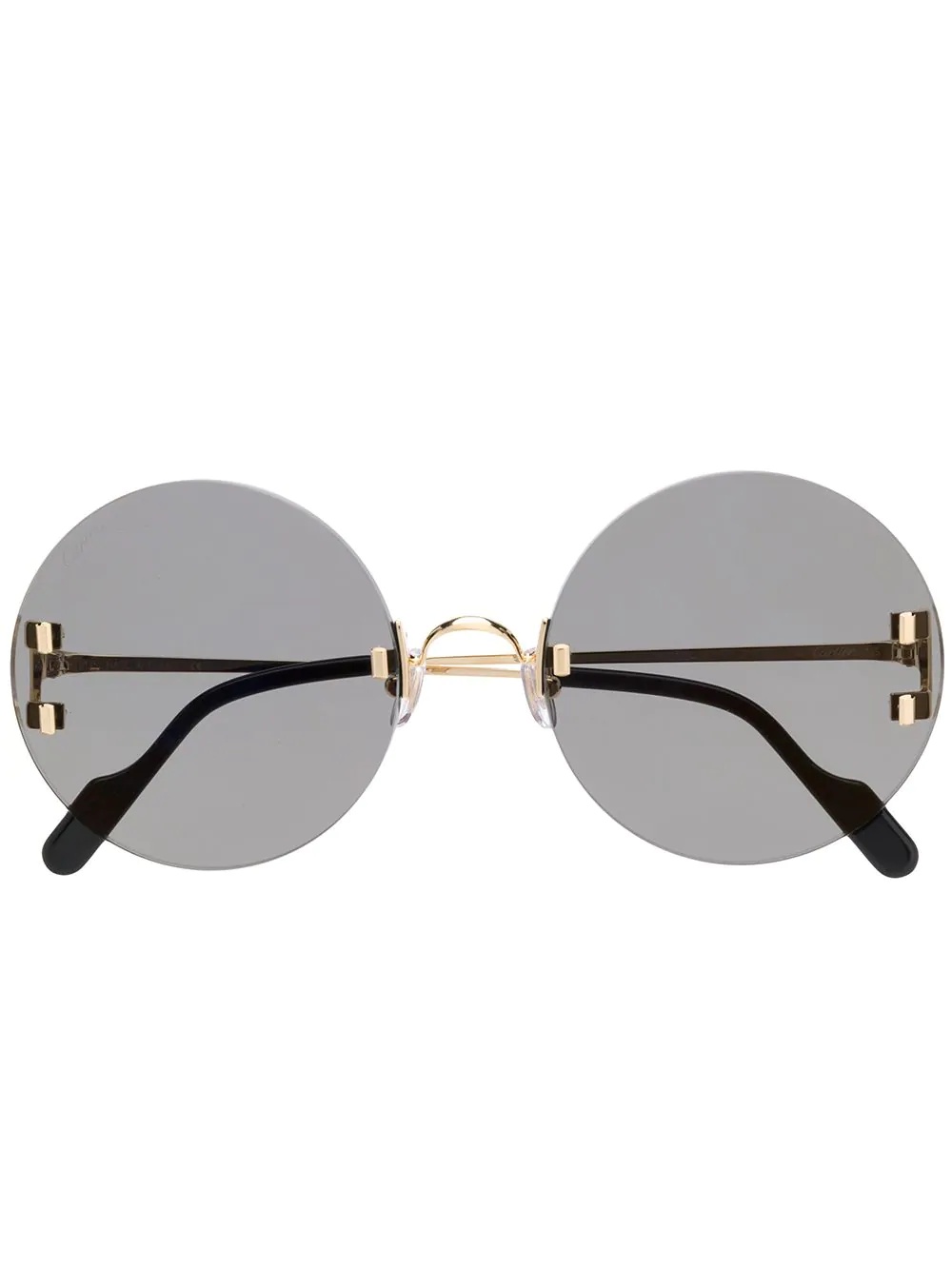 C Décor round-frame sunglasses - 1