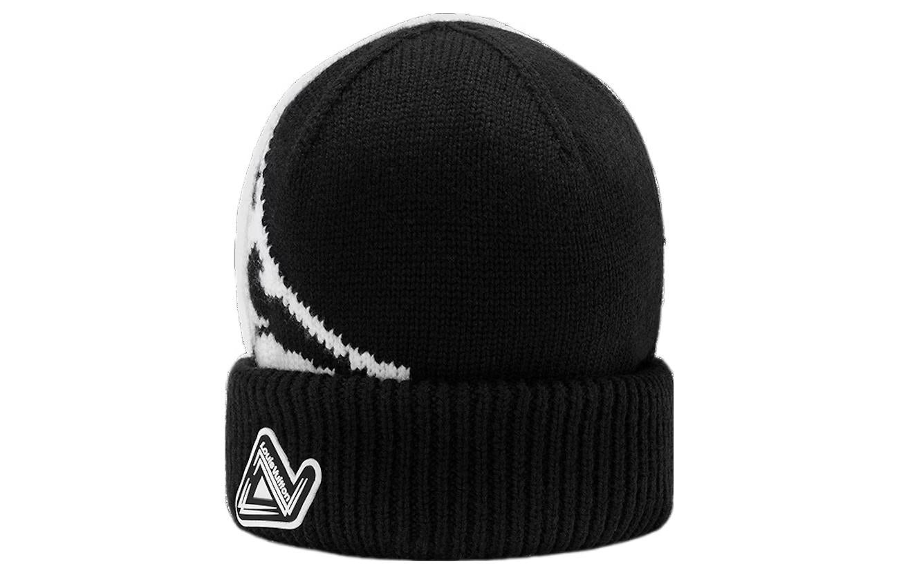 LOUIS VUITTON LV Ice Reversible Beanie 'Black White' M79373 - 2