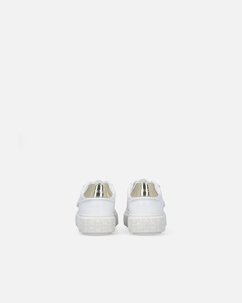 LEATHER SNEAKERS WITH LOVE BIRDS LOGO 8